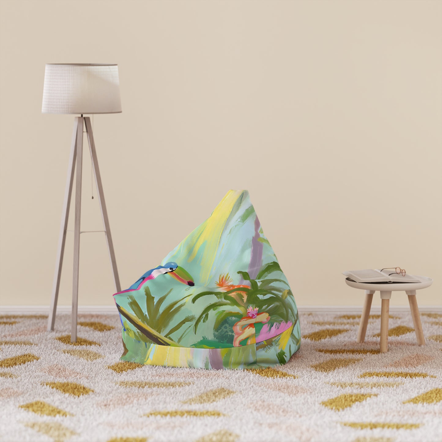 Rainforest Bean Bag Chair Cover