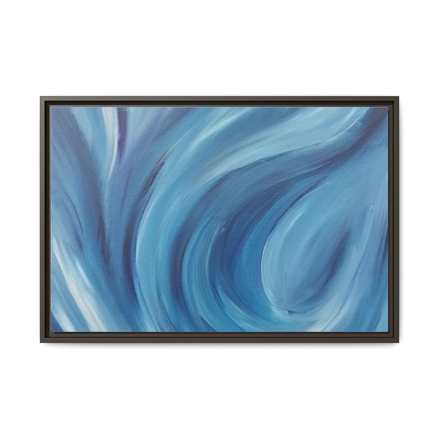 Intrinsic Reflection Framed Canvas Art