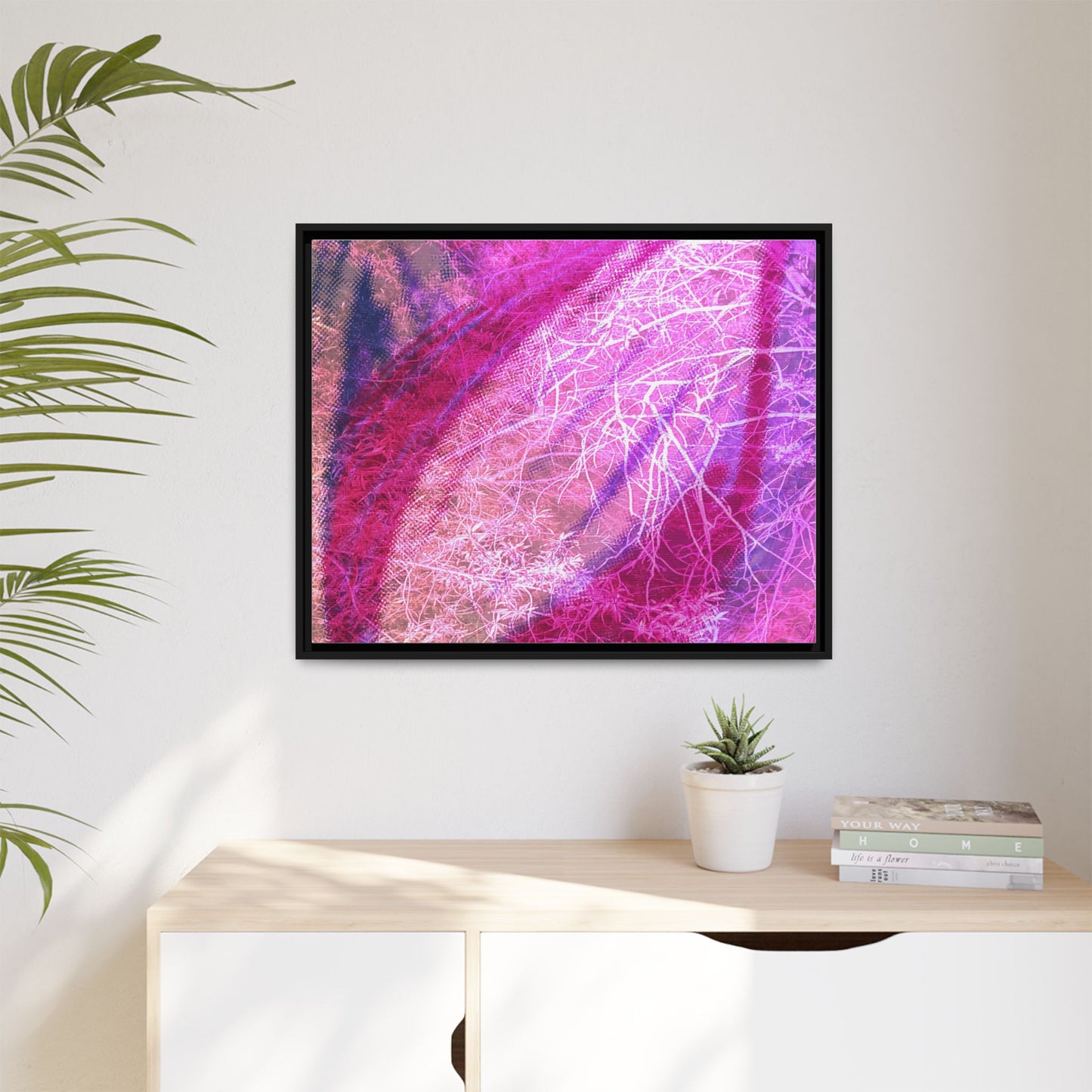 Bloom Framed Canvas Art