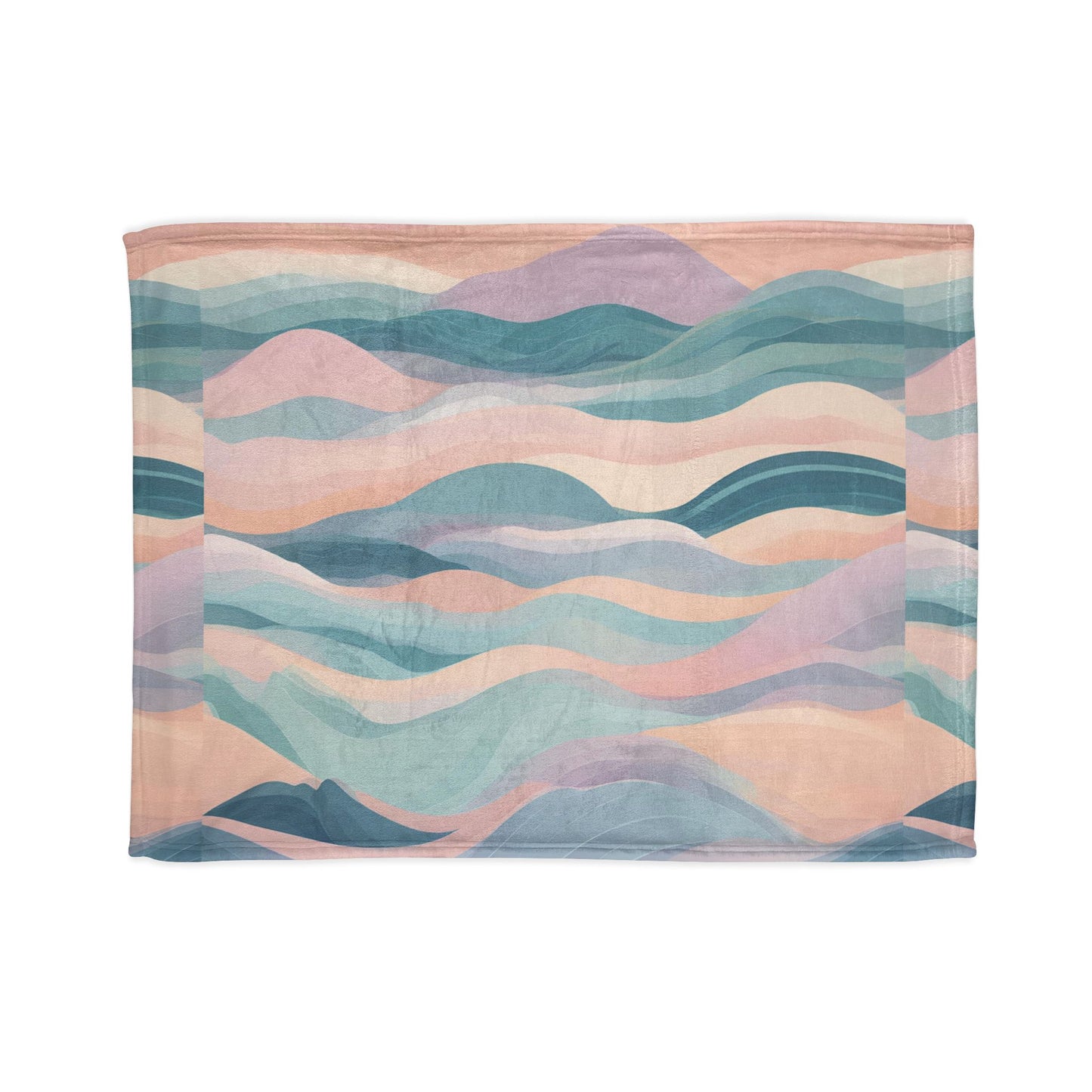 Serenity Wave Soft Polyester Blanket