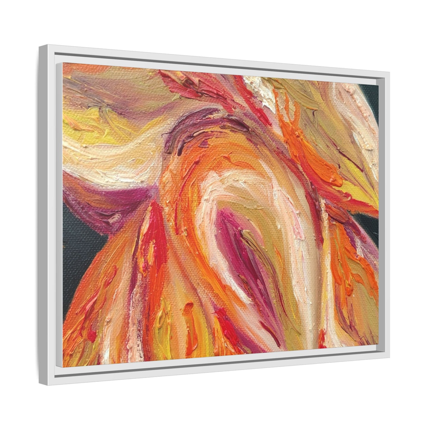Dramatic Awakening Framed Canvas Art