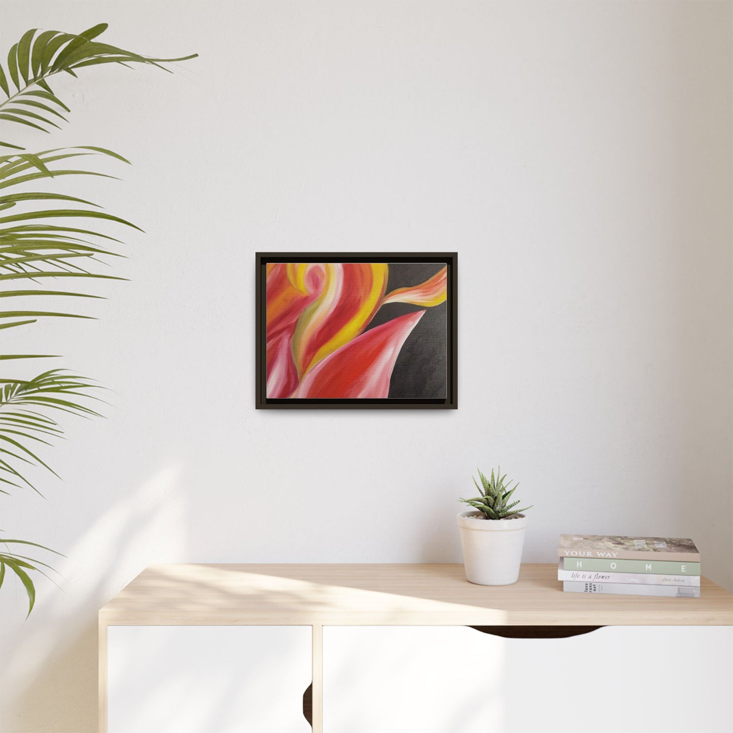 'A Autistic Phoenix' Framed Canvas Art
