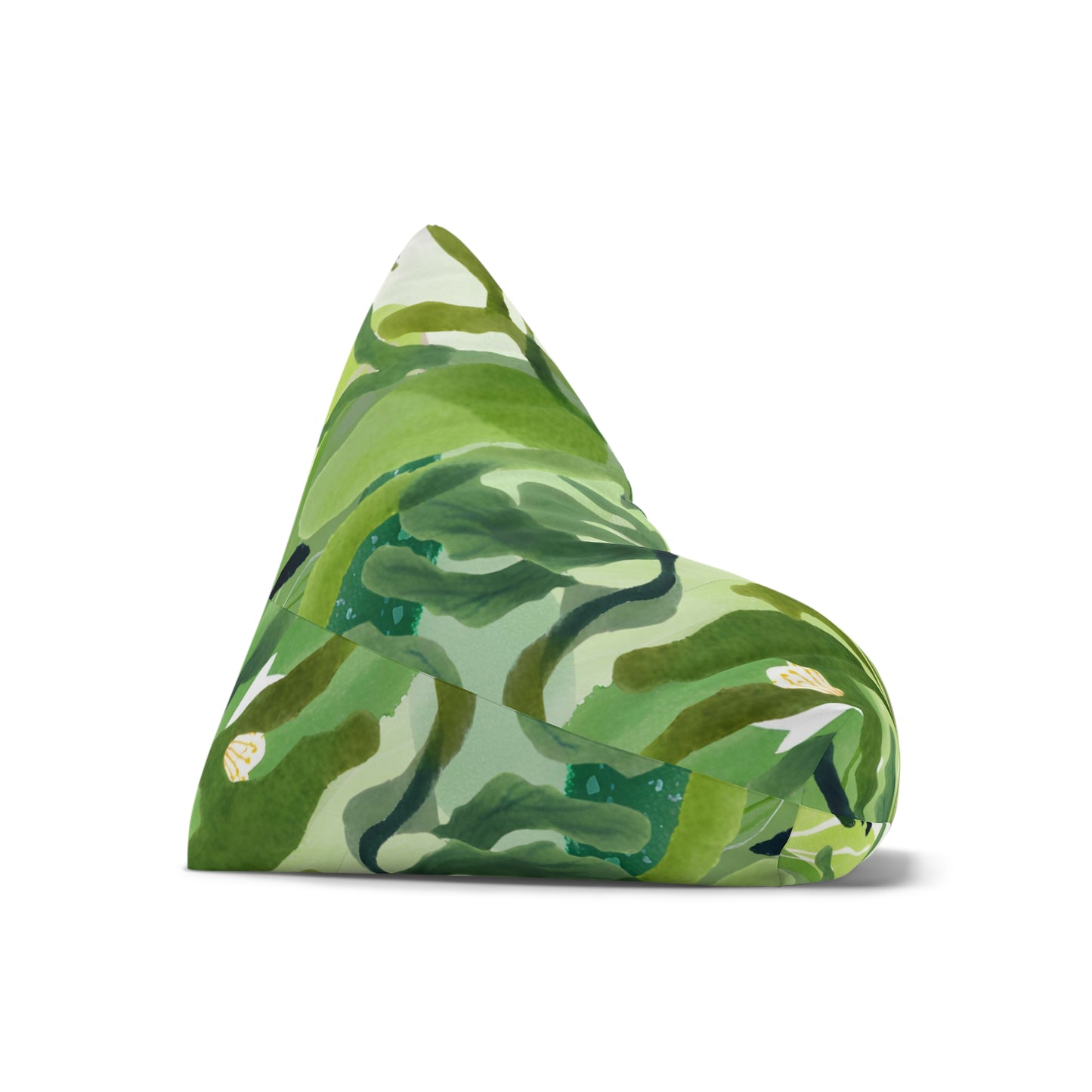 Pond Algae Bean Bag Chair Cover