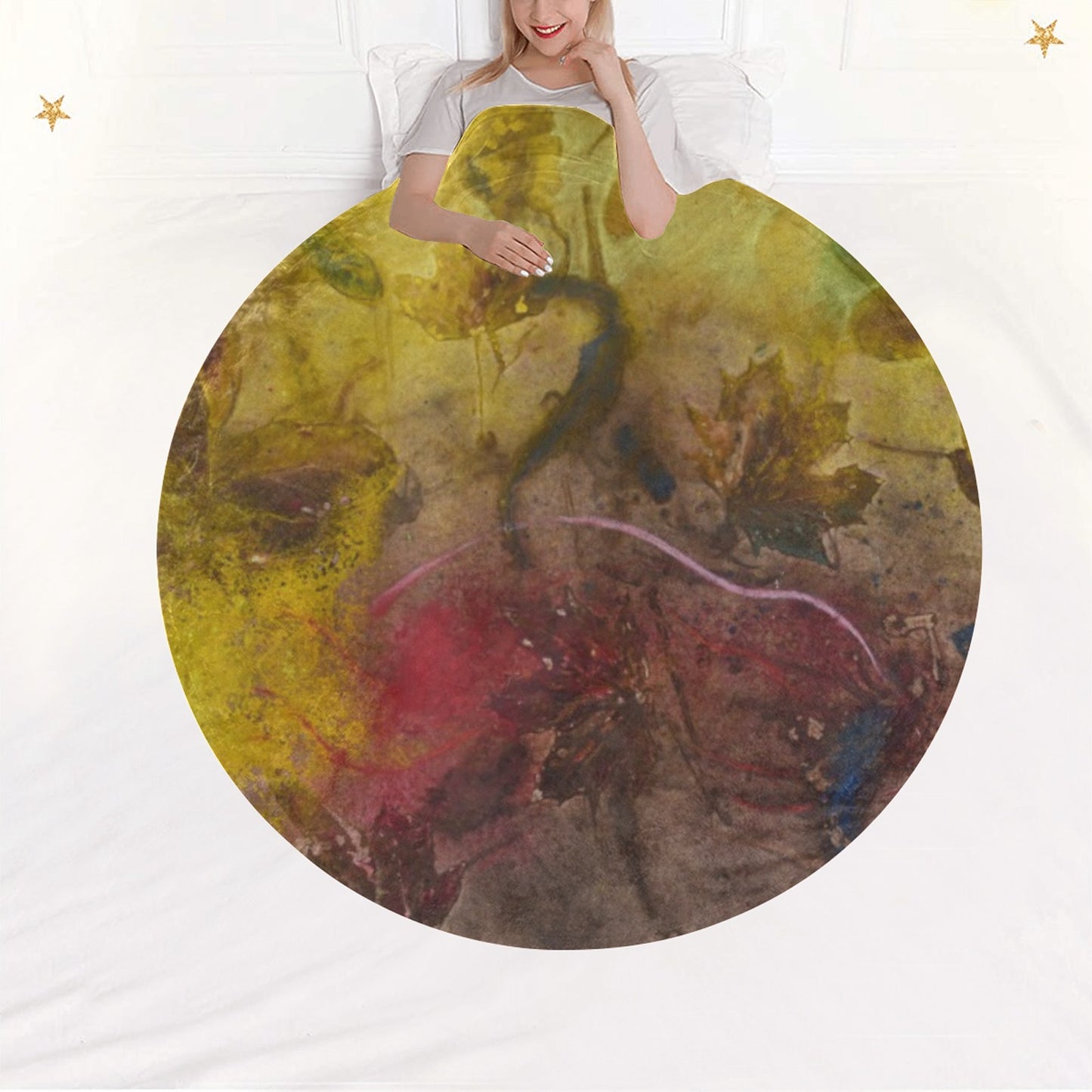 Natur b by Eskild Beck Circular Ultra-Soft Micro Fleece Blanket