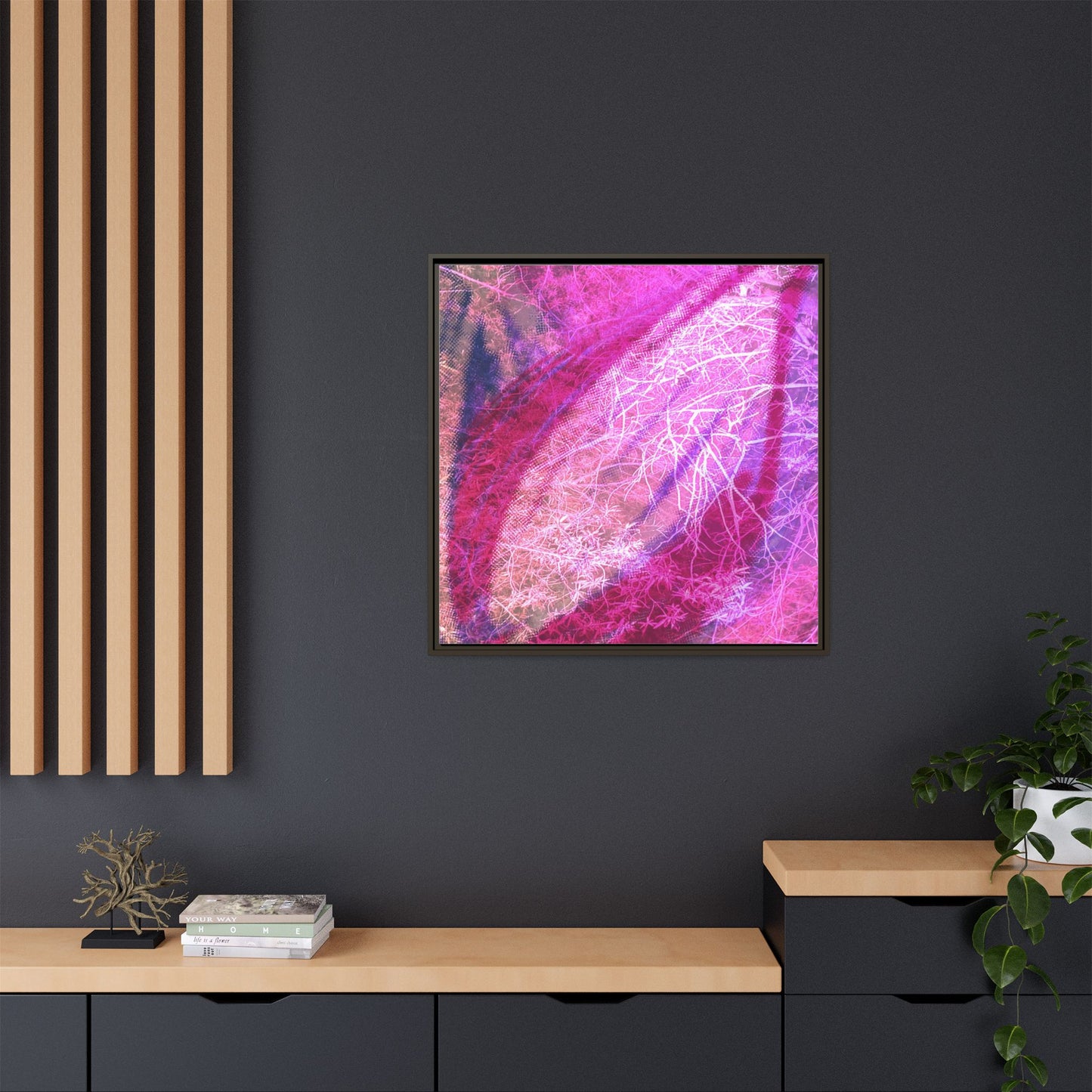 Bloom Framed Canvas Art