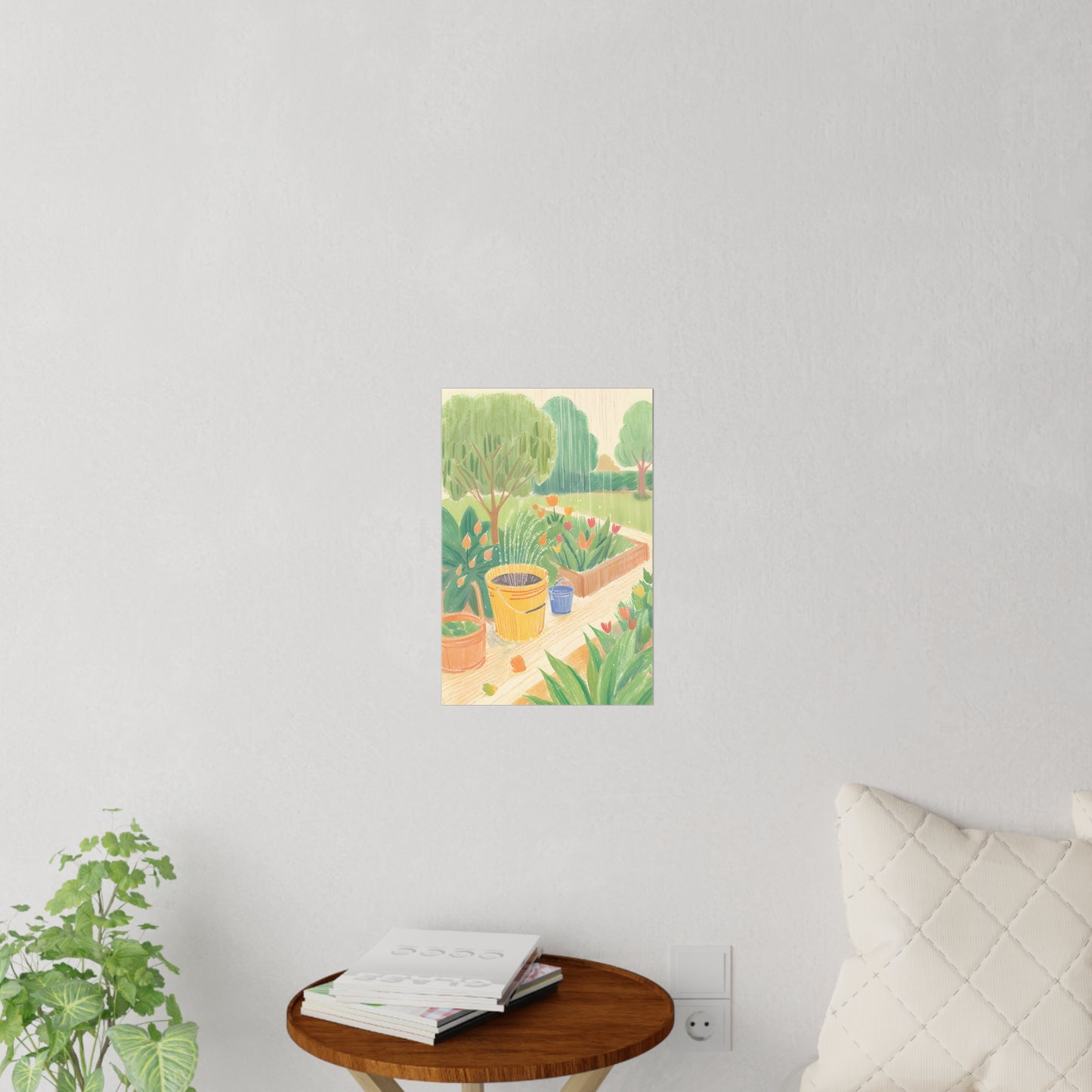 Rain Garden Wall Decals