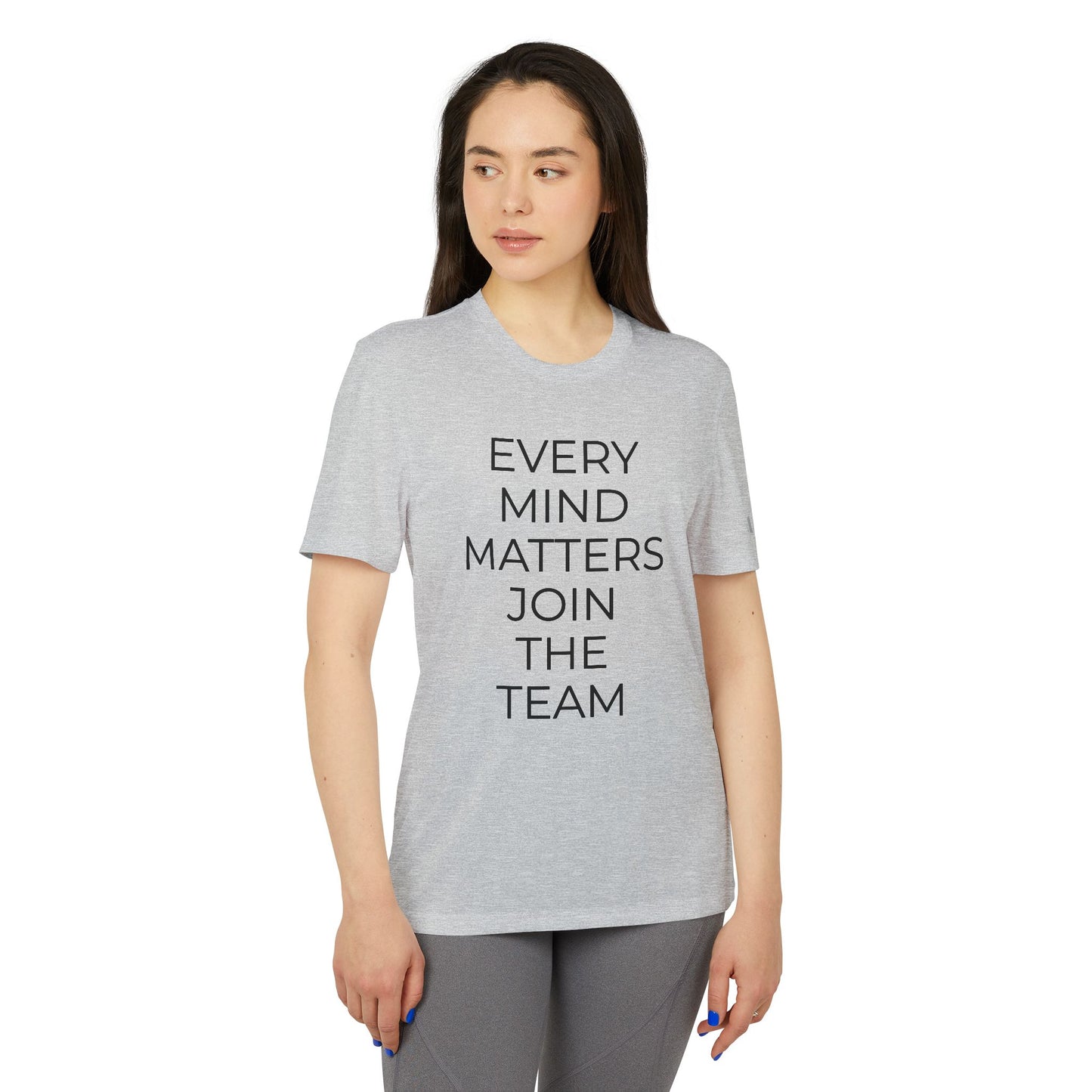 Adidas x Neurodivergent Synergy Unisex Sport T-Shirt EVERY MIND MATTERS JOIN THE TEAM