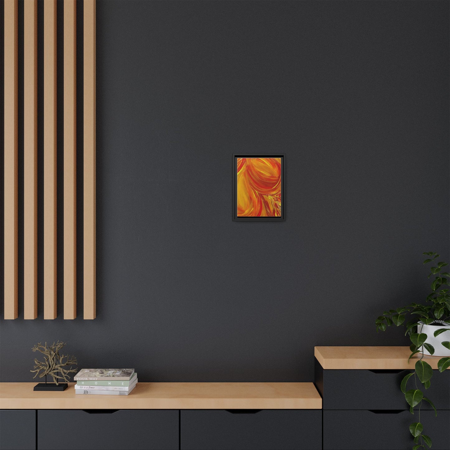 'Autumn' Framed Canvas Art