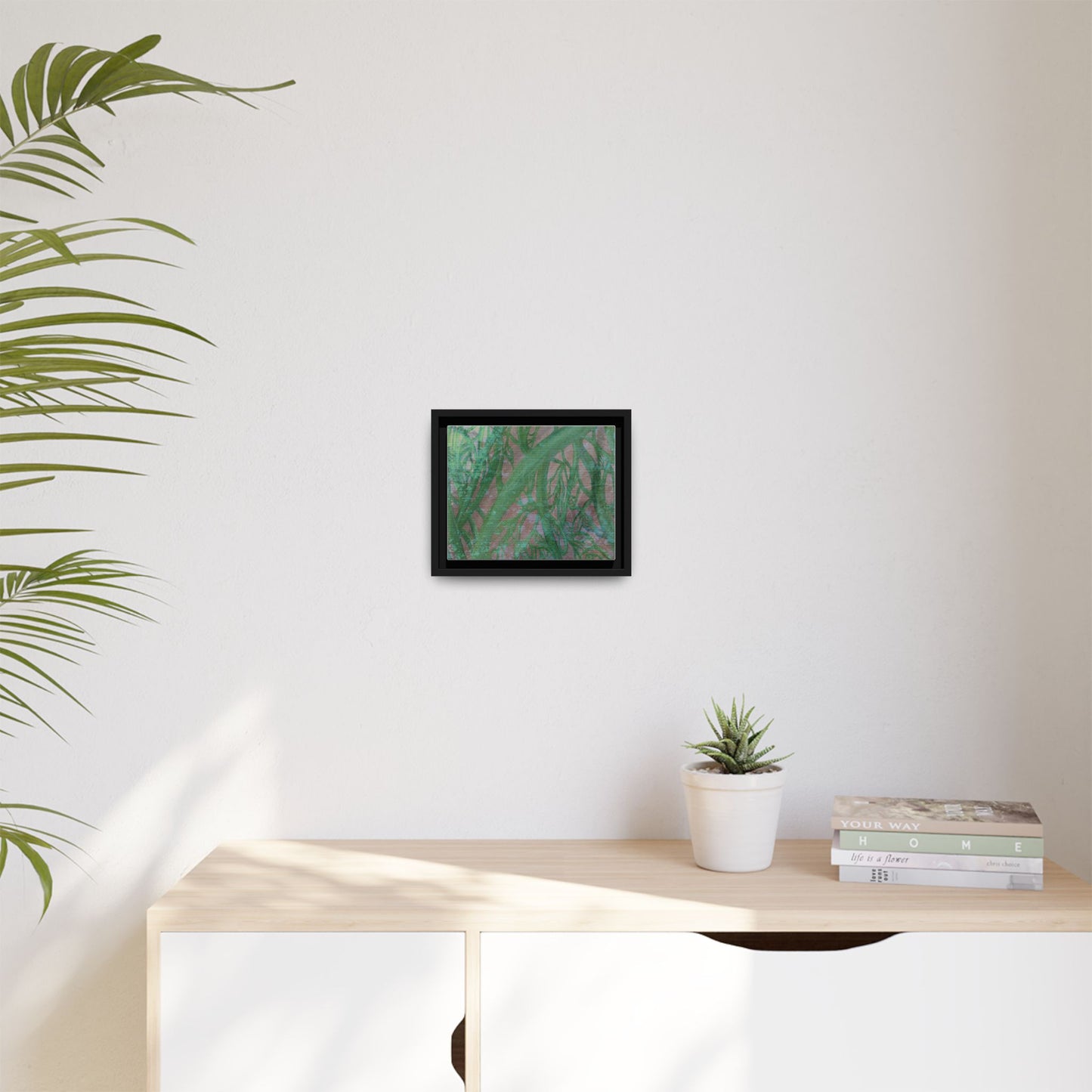 Inner Depths Framed Canvas Art