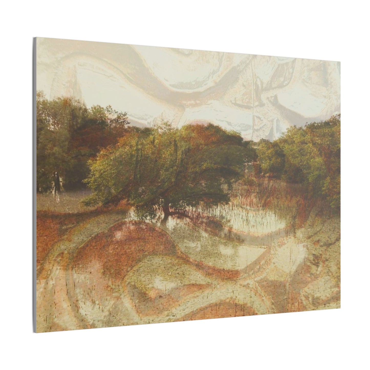 Serene Mangroves Canvas