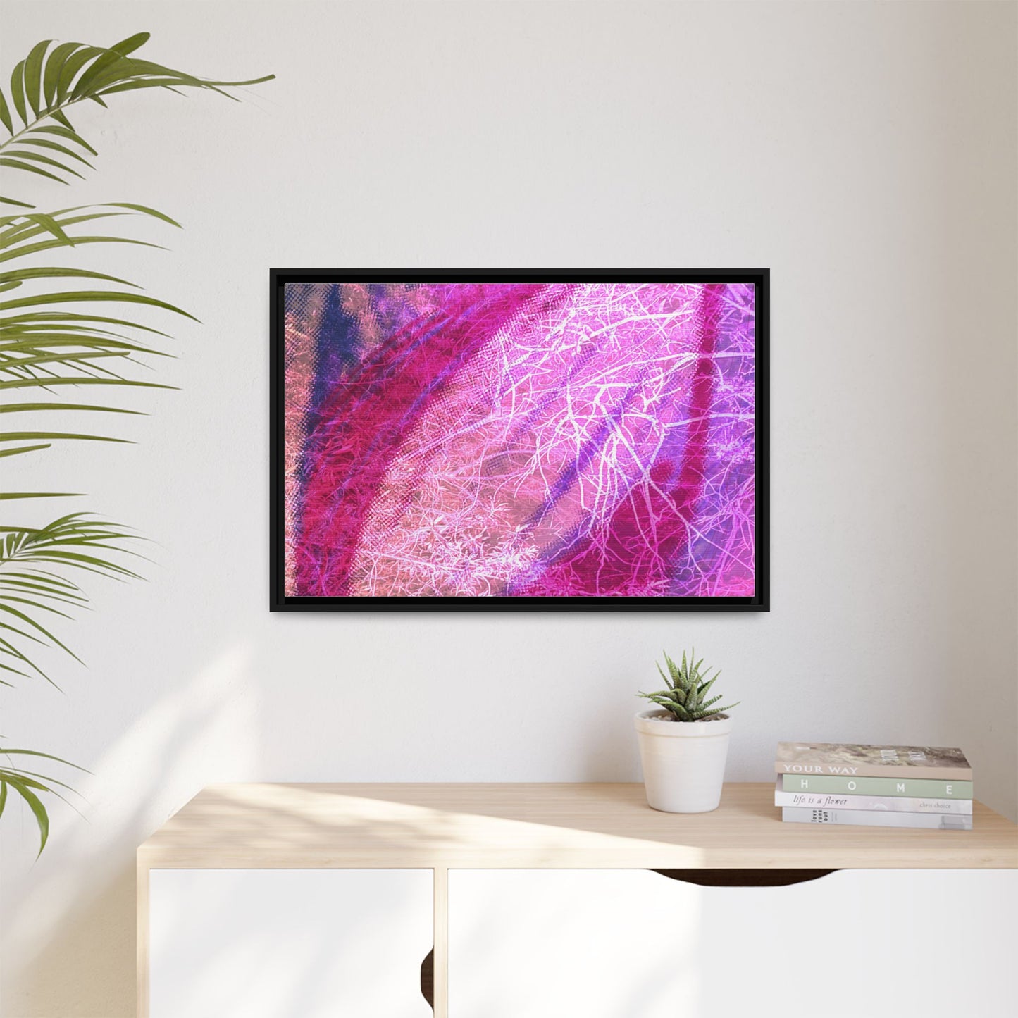 Bloom Framed Canvas Art