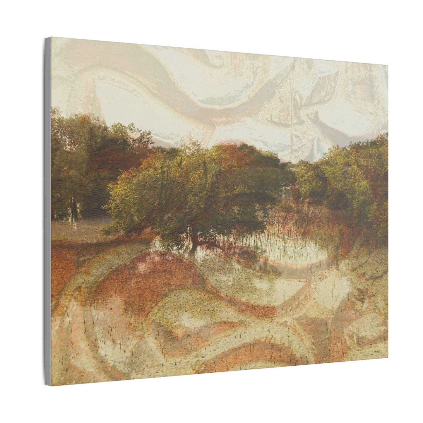 Serene Mangroves Canvas