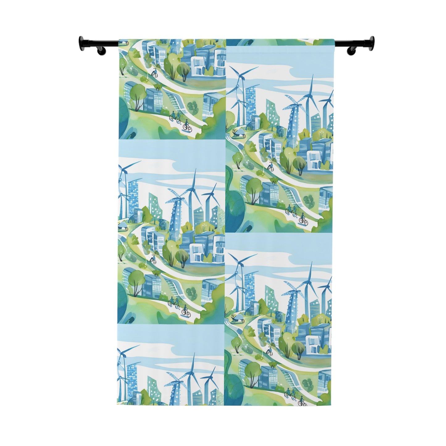 The City Window Curtain (1 Piece)