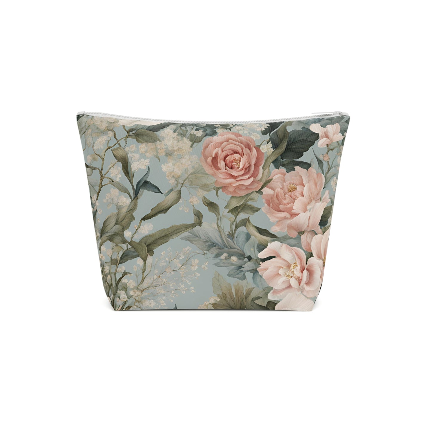 Floral Cotton Cosmetic Bag
