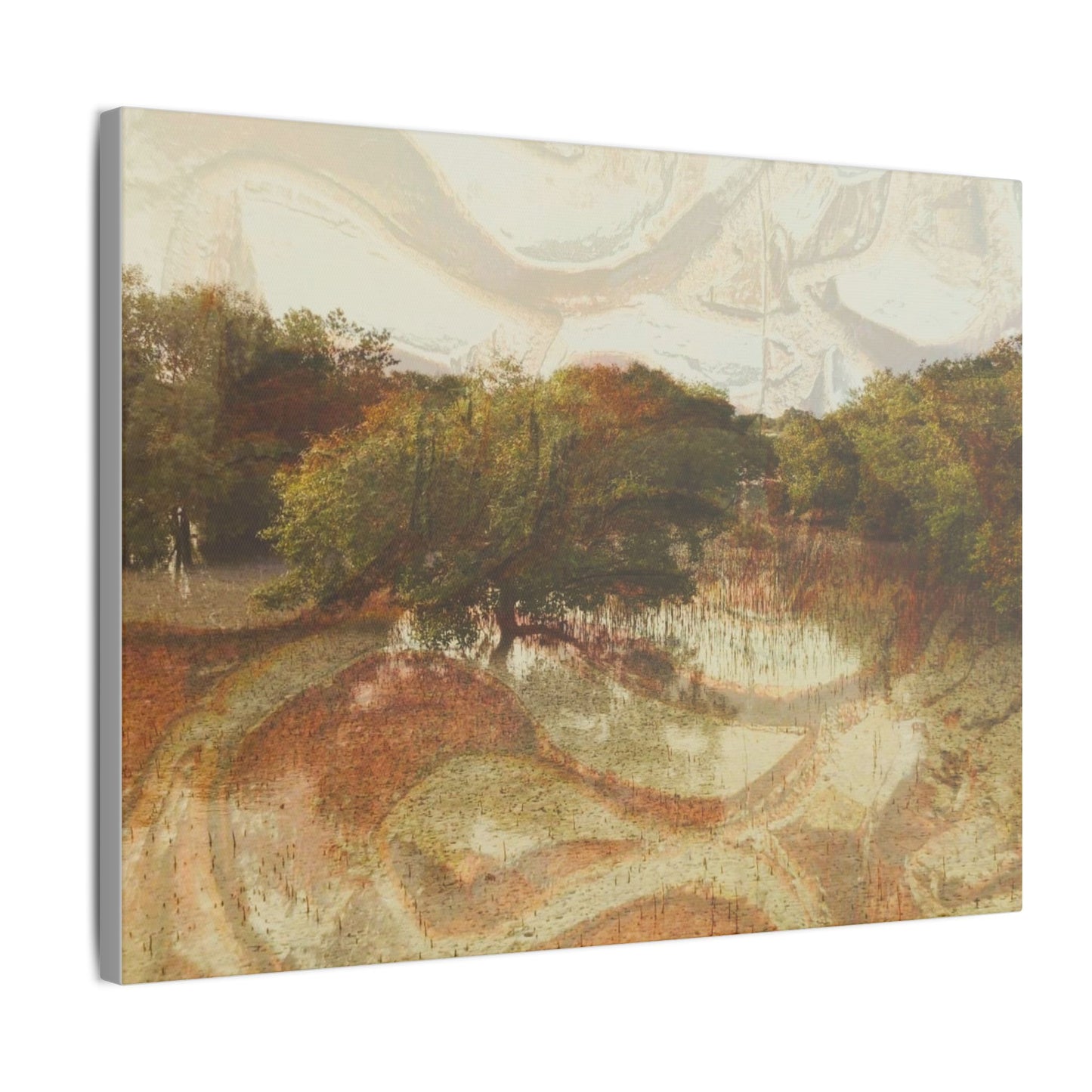 Serene Mangroves Canvas