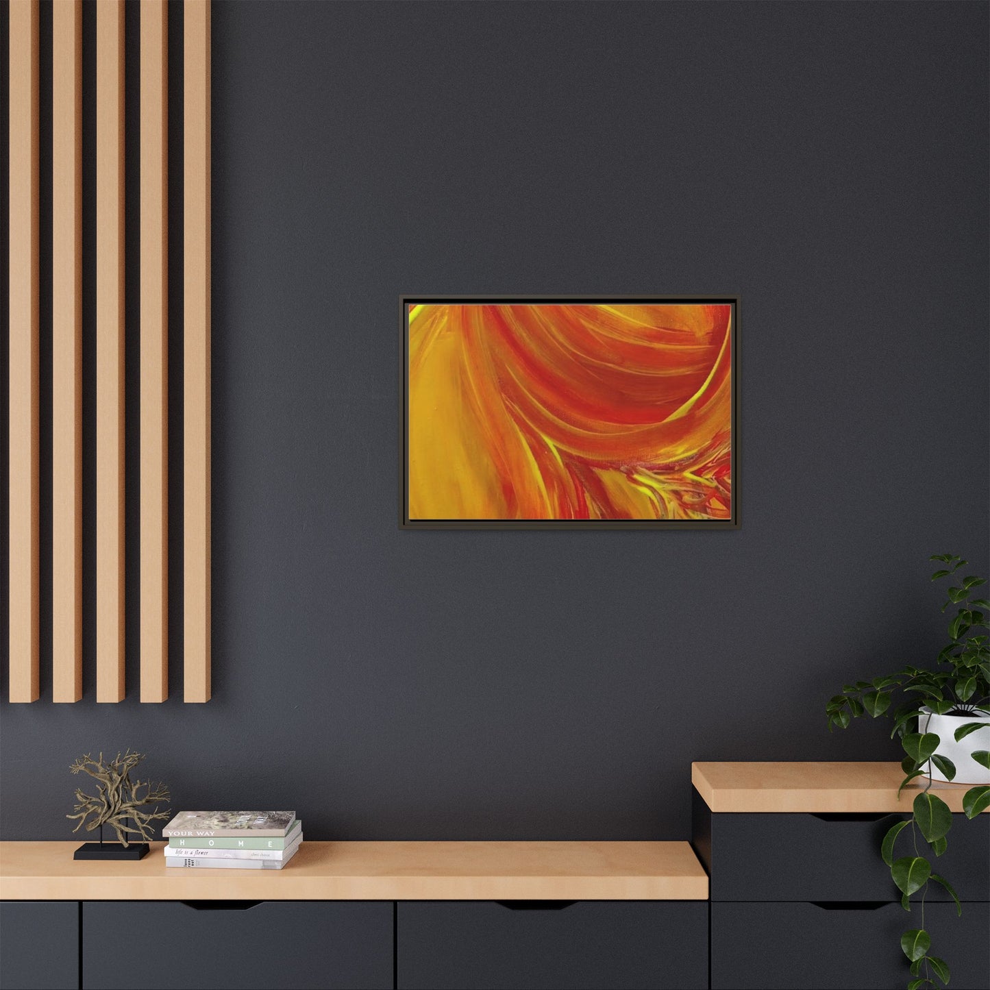 'Autumn' Framed Canvas Art