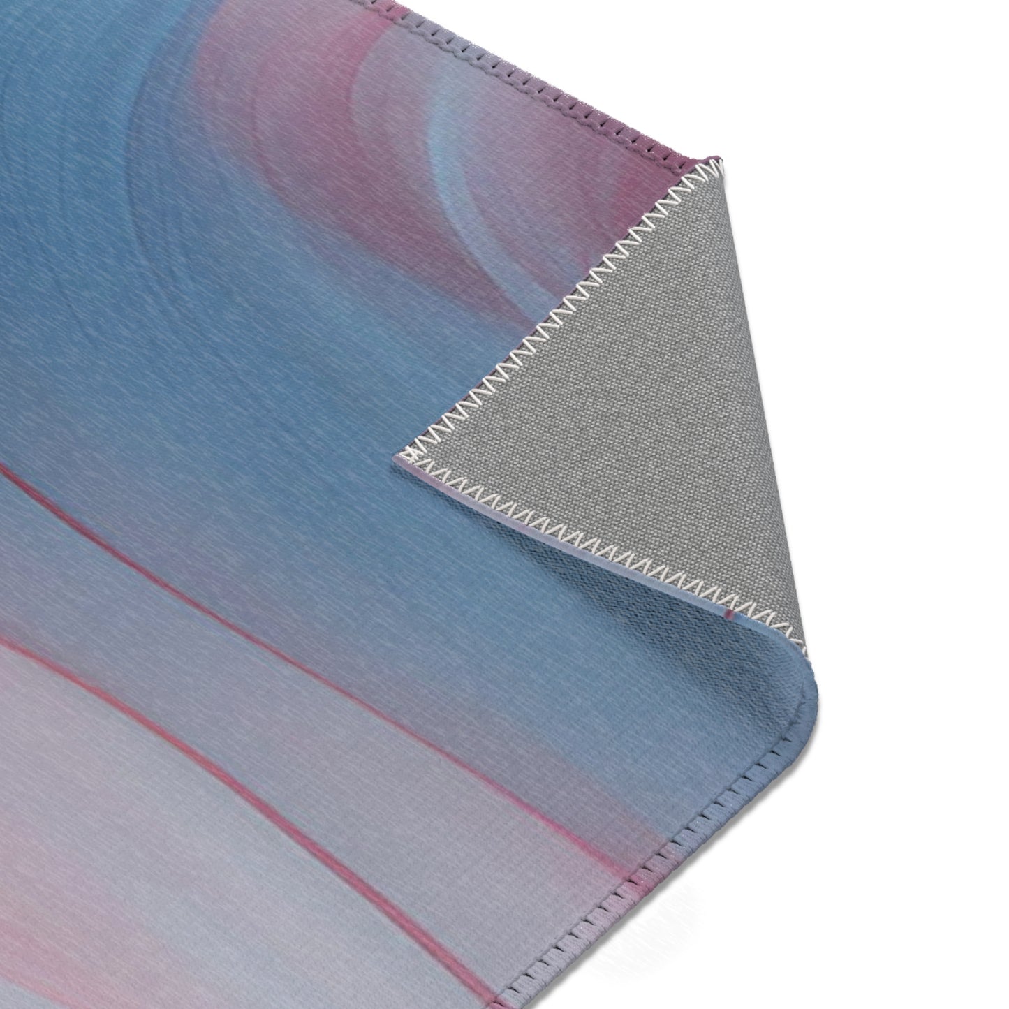 Rose Blue Area Rugs