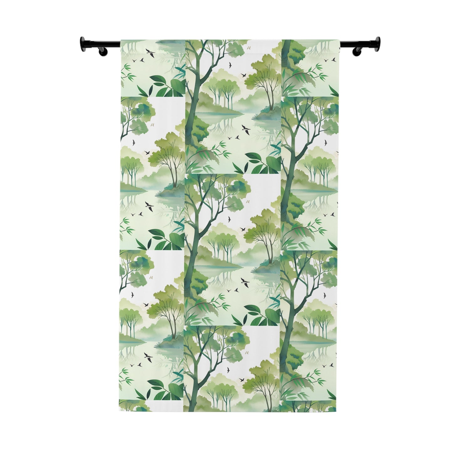 Tree Lake Window Curtain (1 Piece)