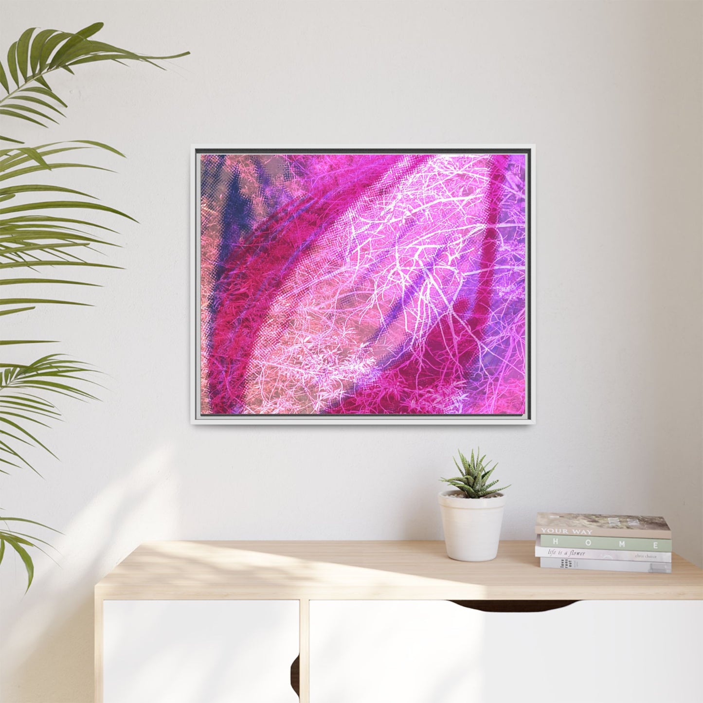Bloom Framed Canvas Art