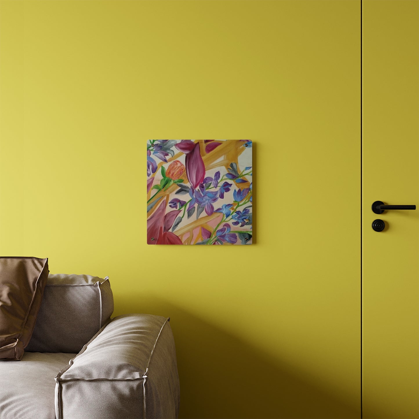 'A Dream of Flowers' Acrylic Wall Art Panels