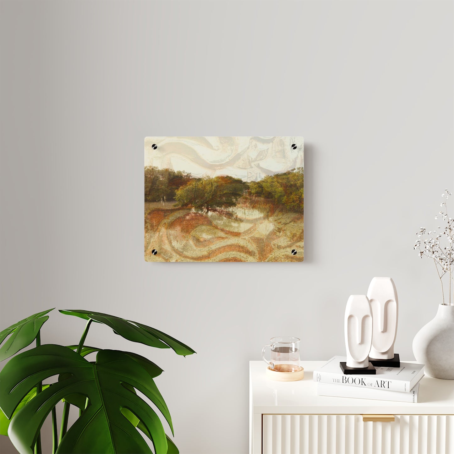Serene Mangroves Acrylic Wall Art Panels