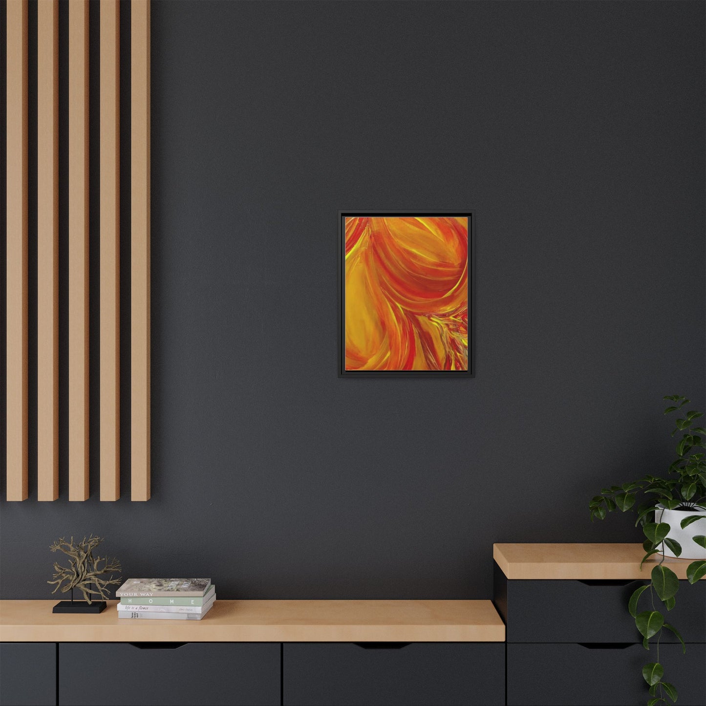 'Autumn' Framed Canvas Art