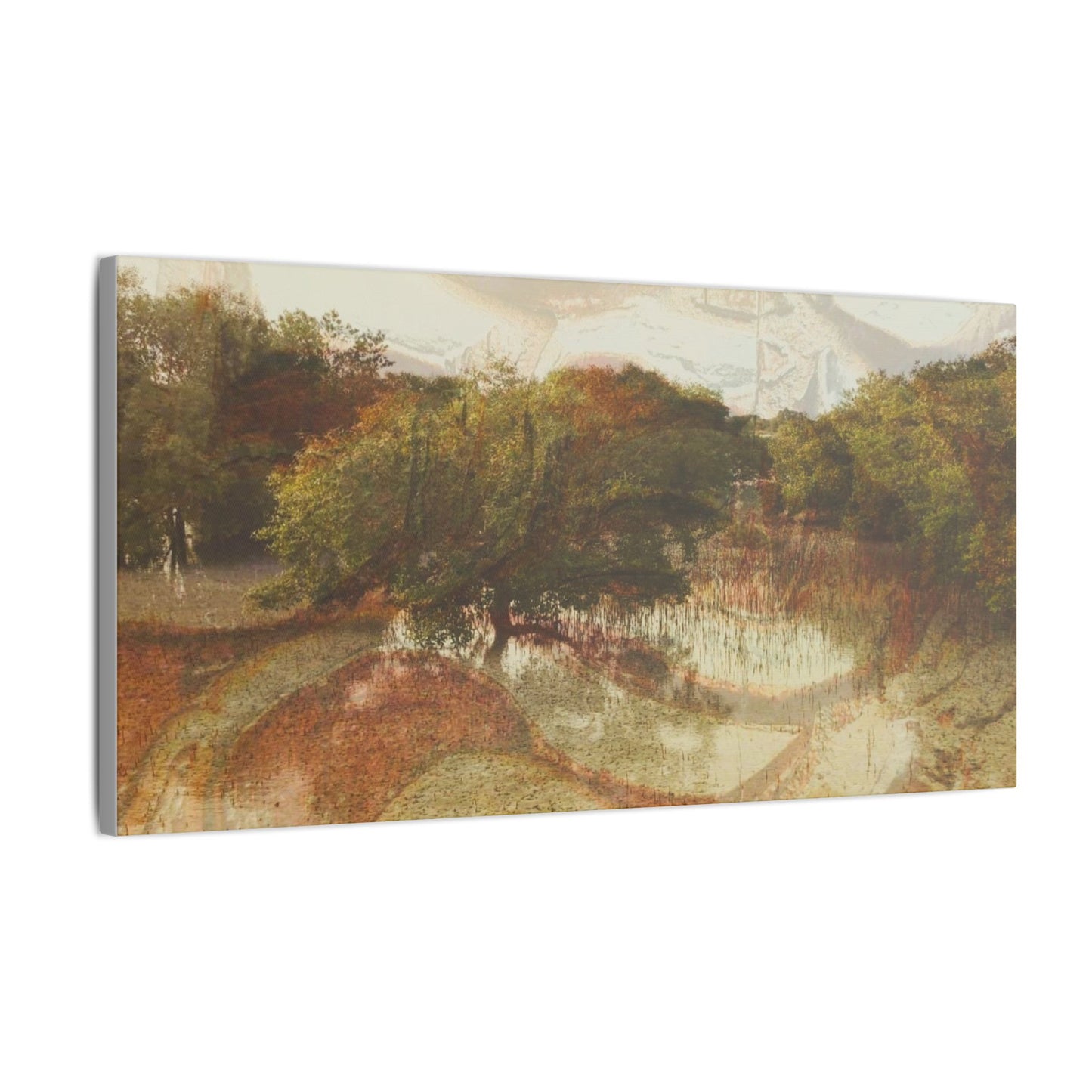 Serene Mangroves Canvas