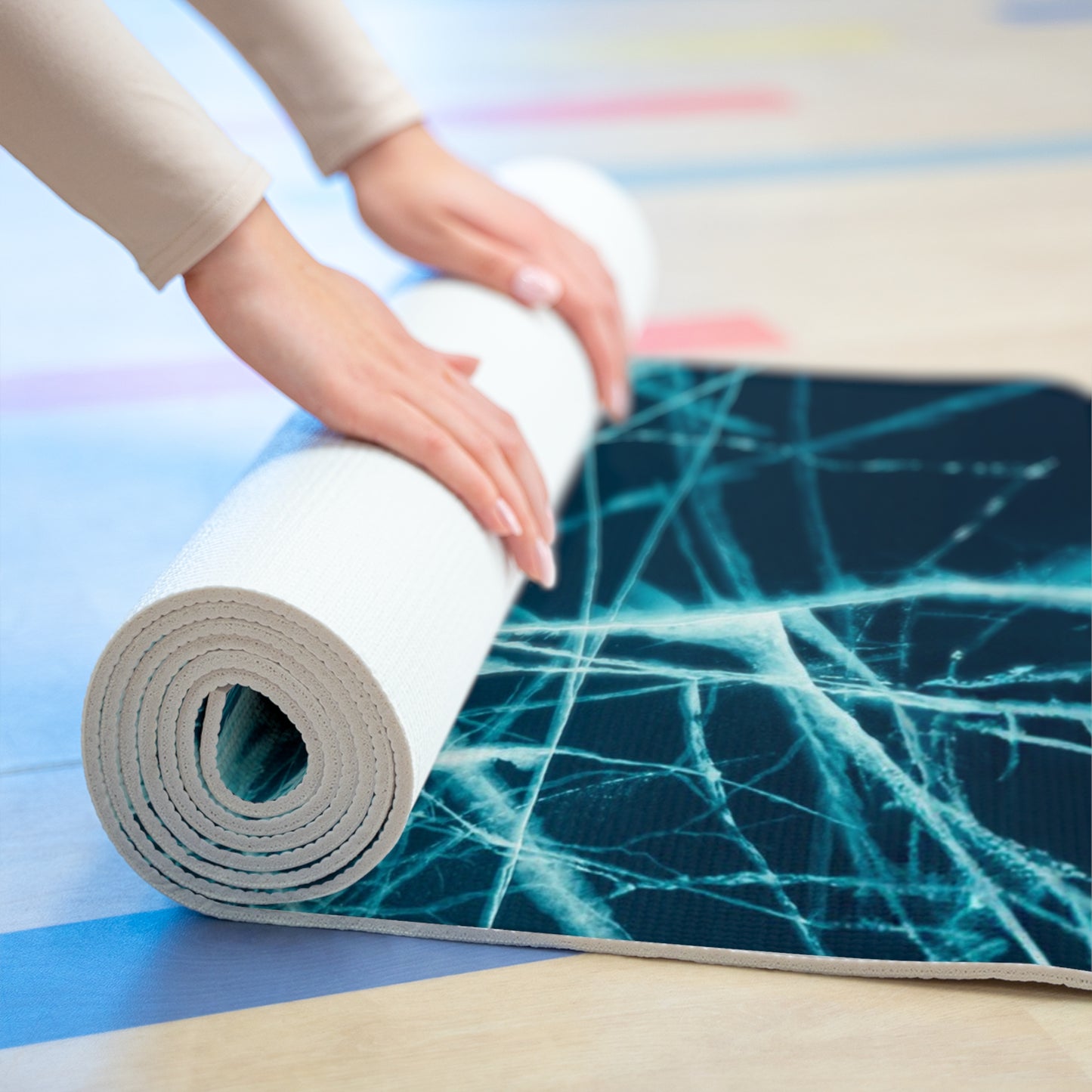 Michaela Carrot x Neurodivergent Synergy Foam Yoga Mat