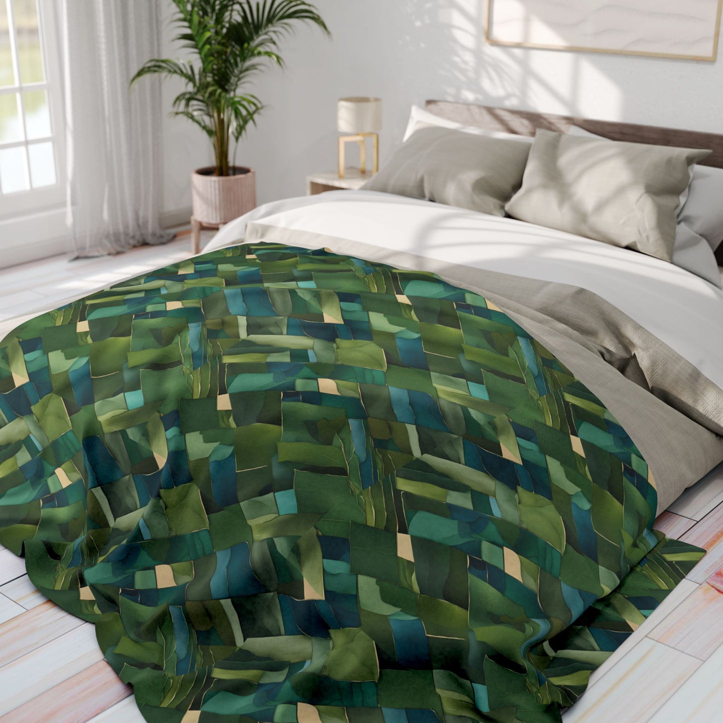 Jade Solace Arctic Fleece Blanket