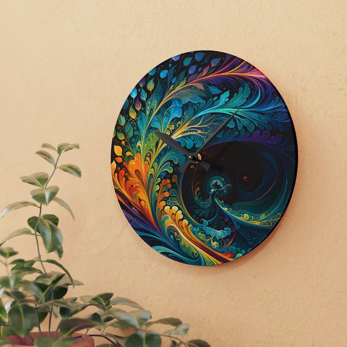 The Rhythm of Expression by Madland Wall Clock