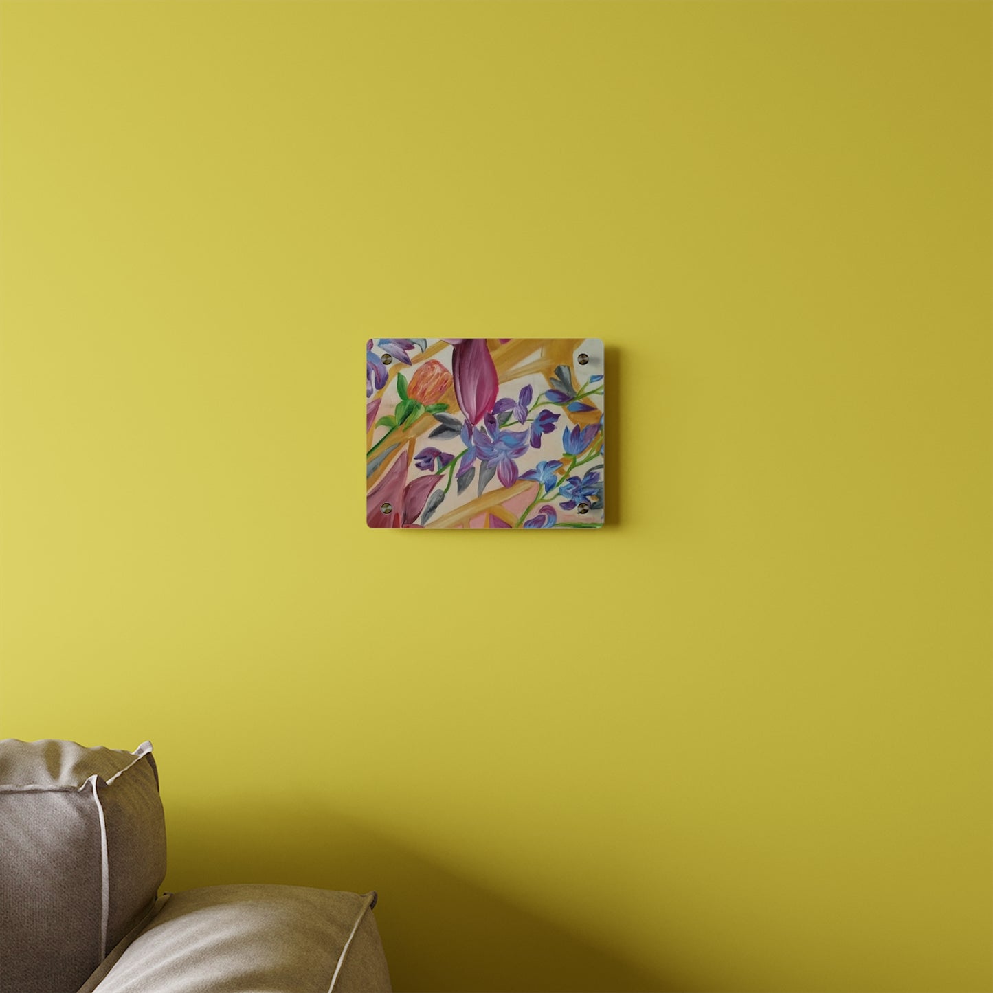 'A Dream of Flowers' Acrylic Wall Art Panels