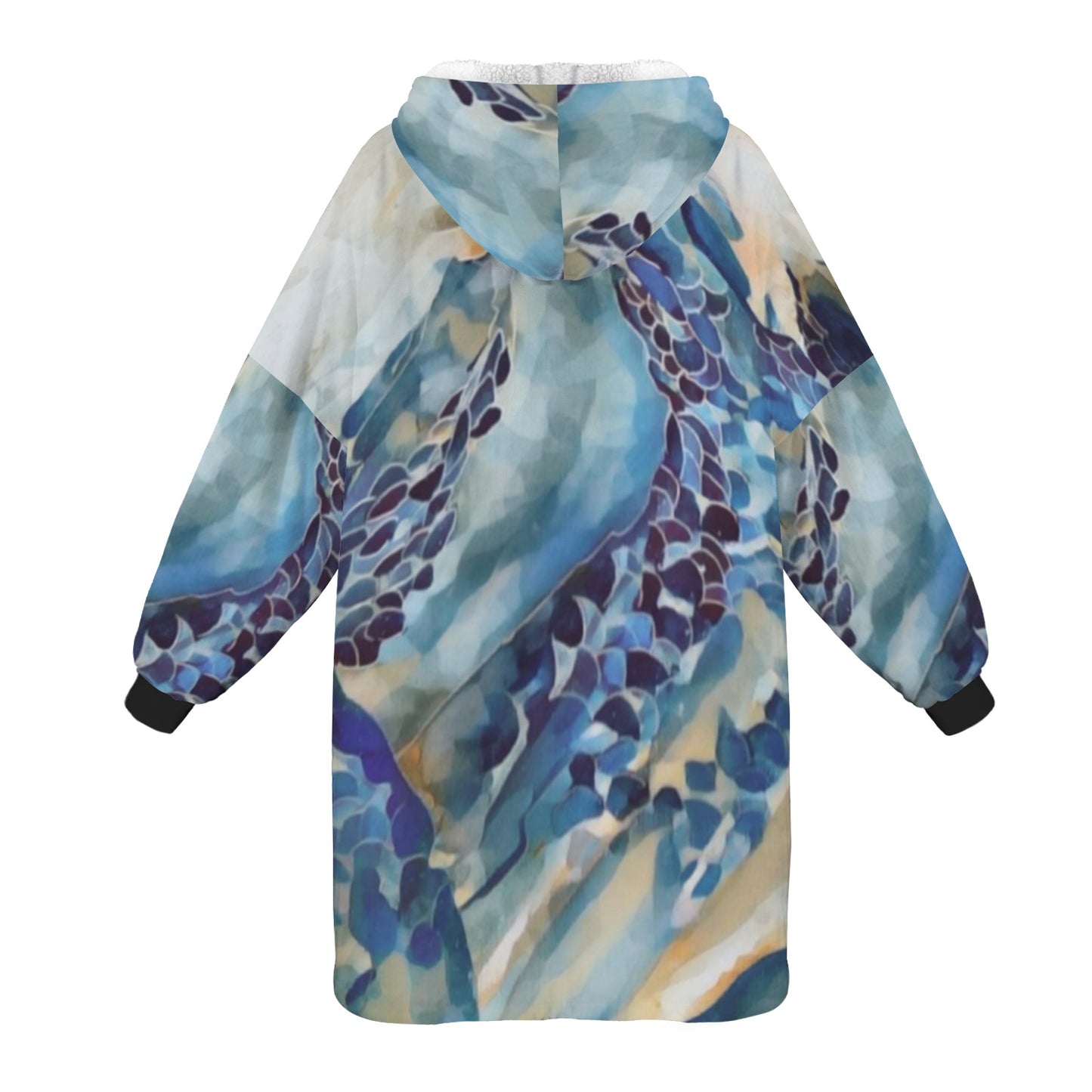 Liminal Light 1 by Helena Barbagelata Unisex Blanket Hoodie