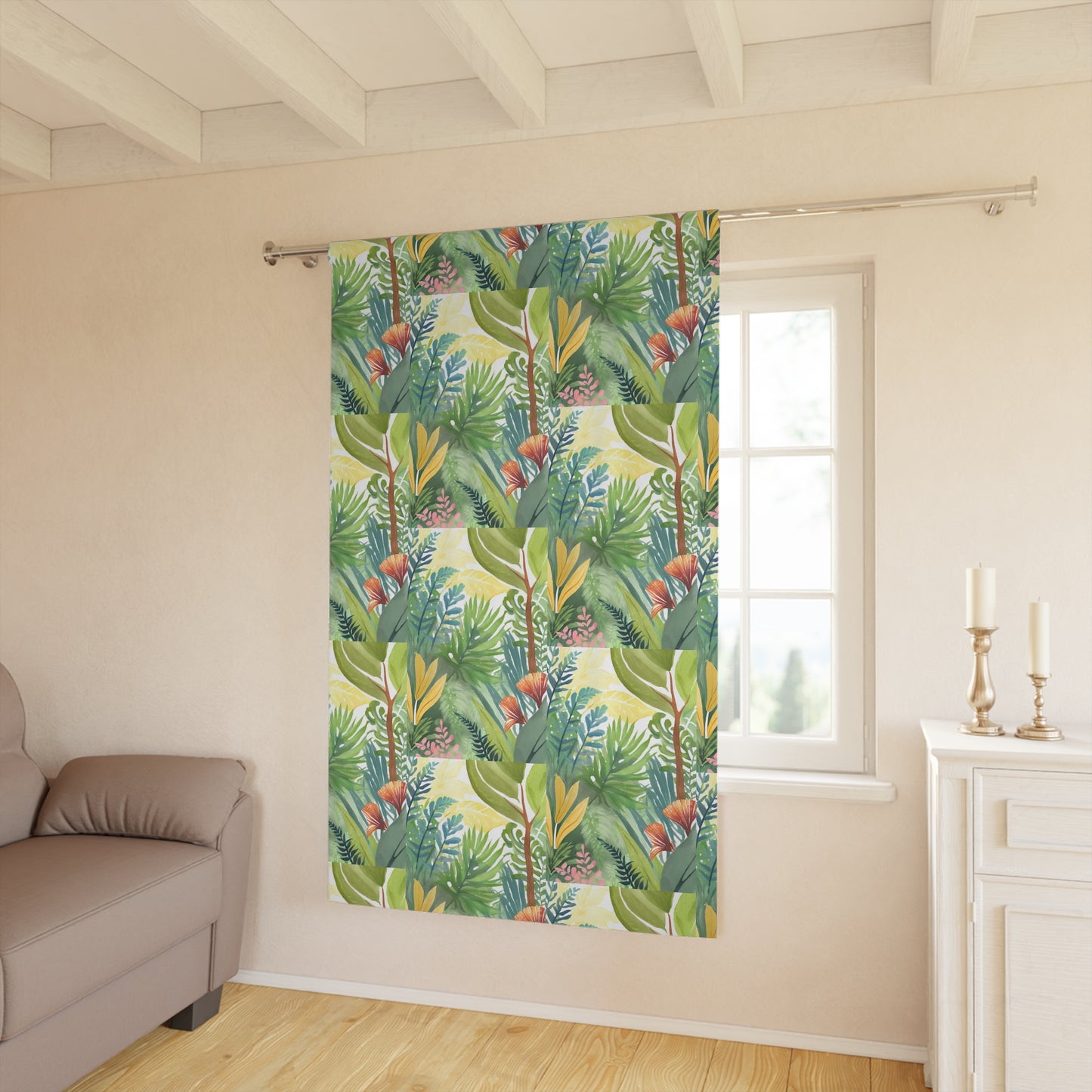 Forest Window Curtain (1 Piece)