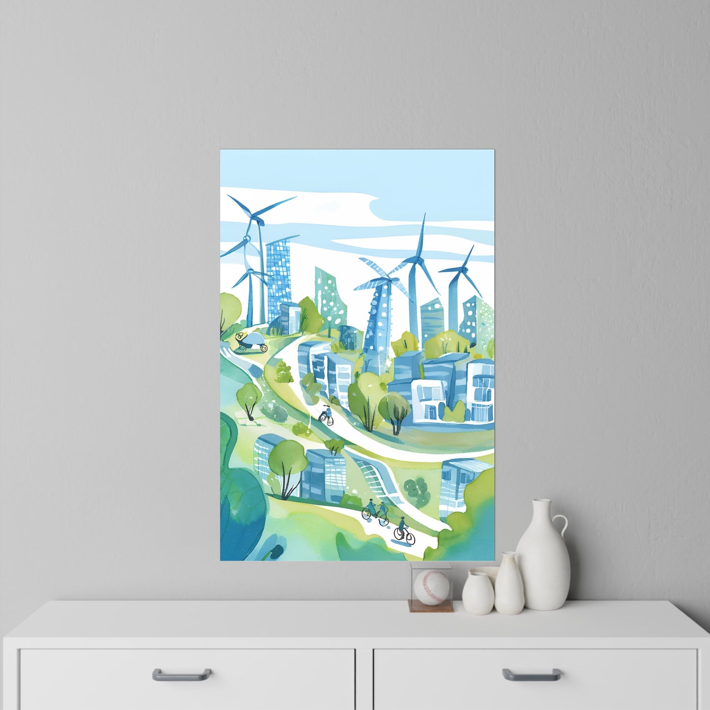 The City Wall Decals