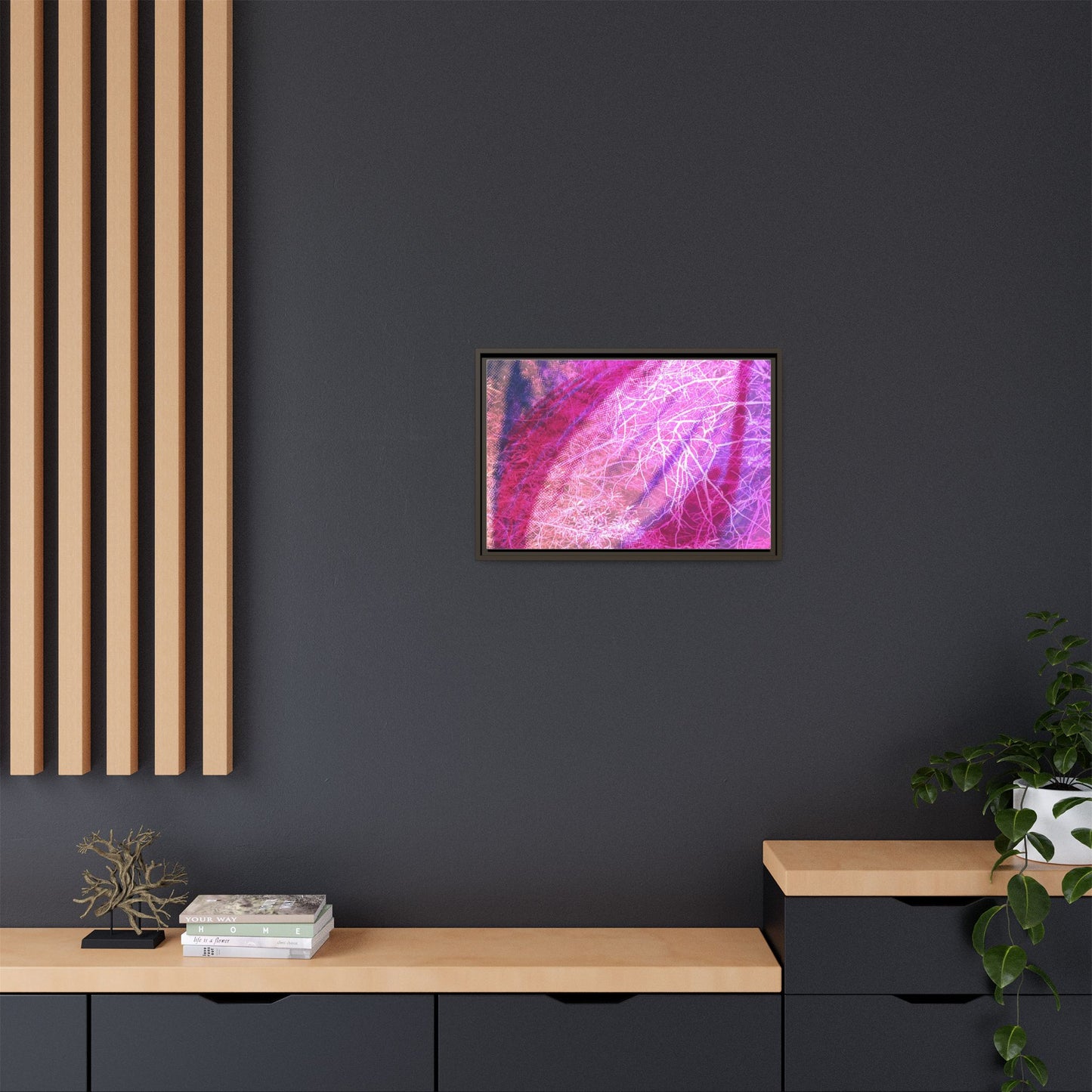 Bloom Framed Canvas Art