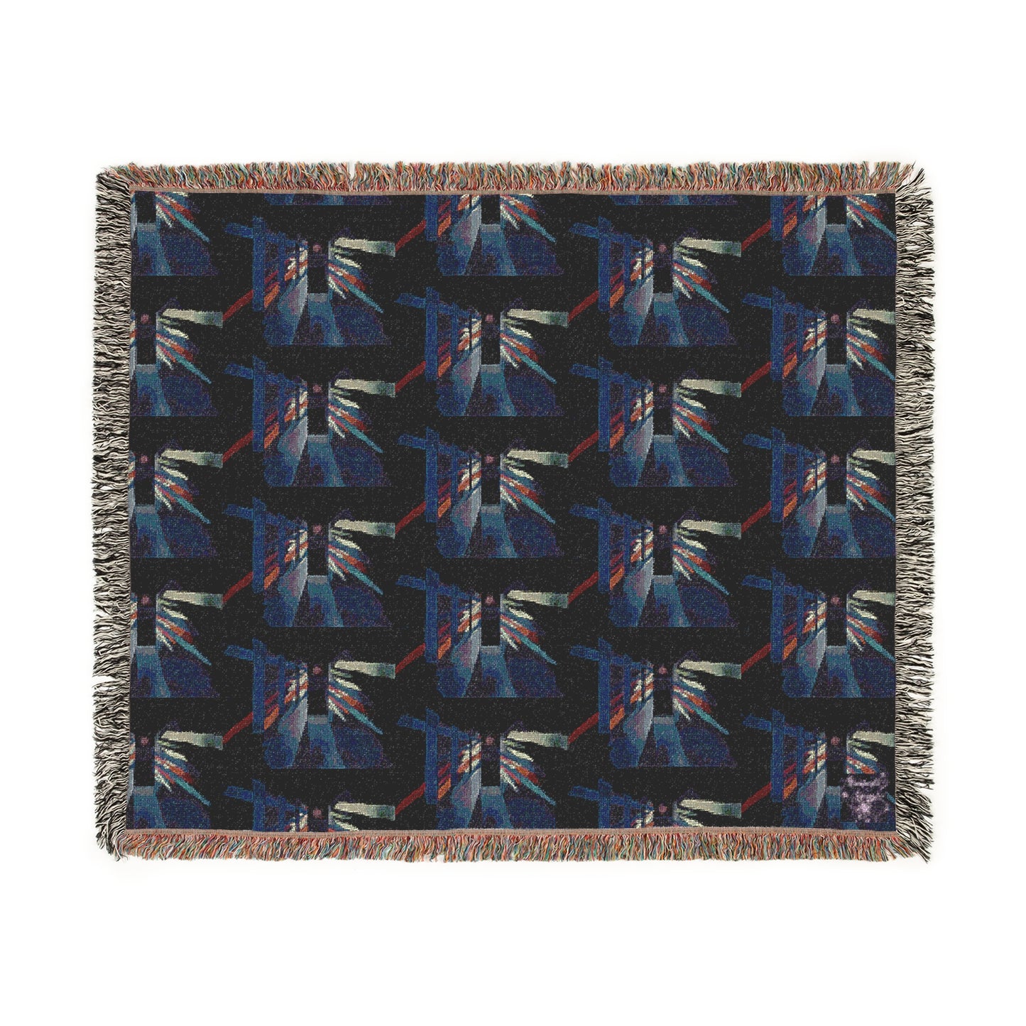'The Corridor' by Sarah Pooley 100% Cotton Cozy Blanket