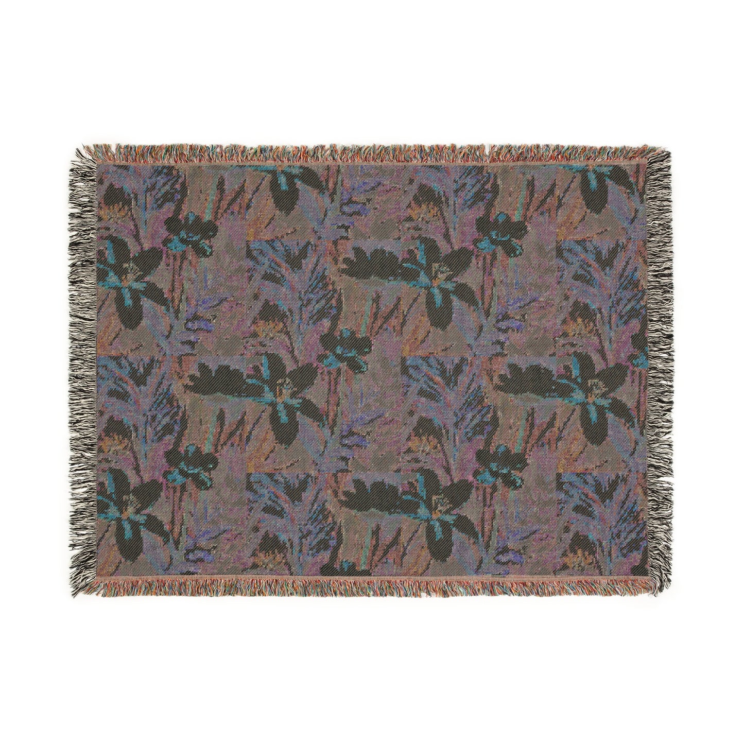 Flowers 100% Cotton Cozy Blanket