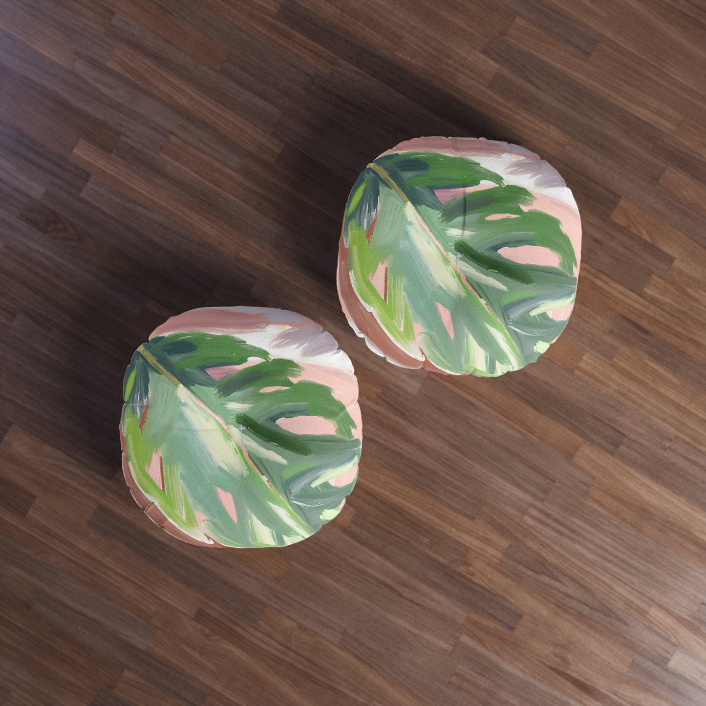 The Leaf Tufted Floor Pillow