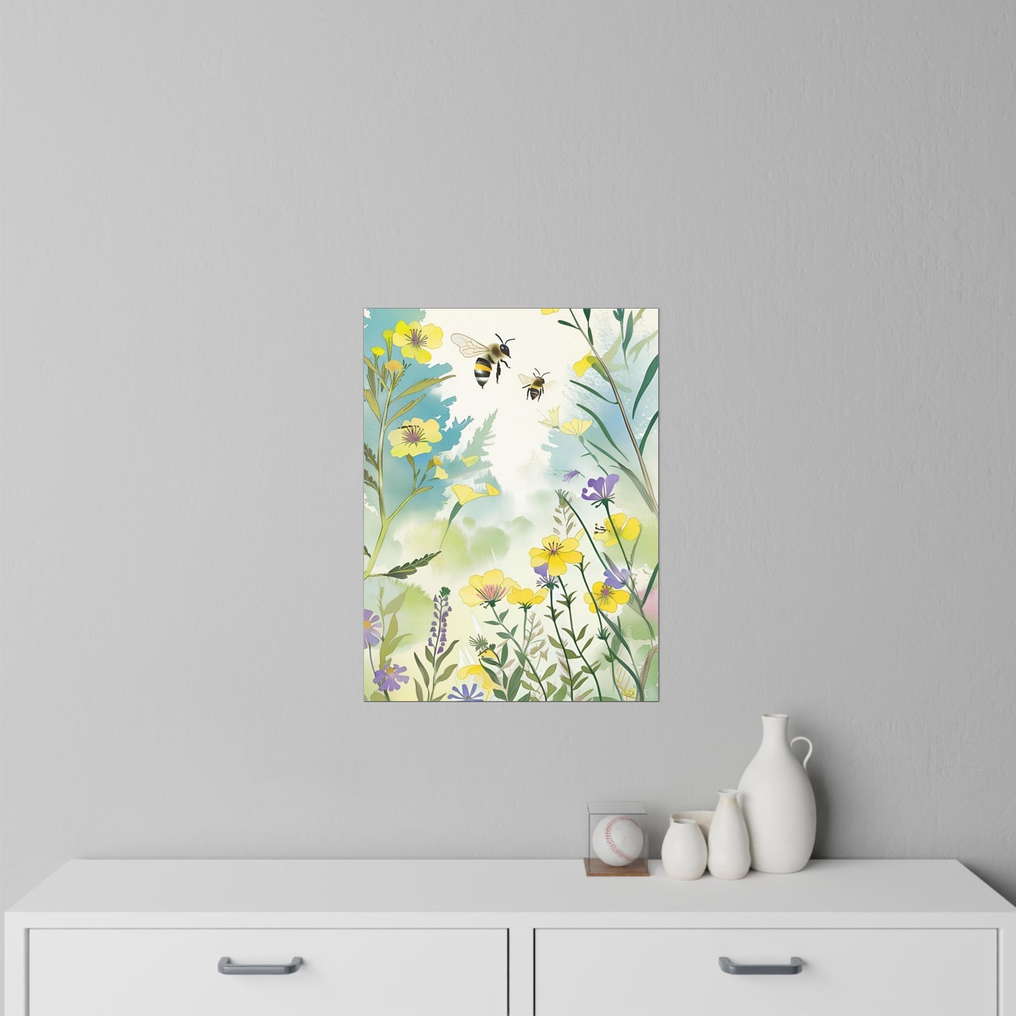 Bee Garden Wall Decals