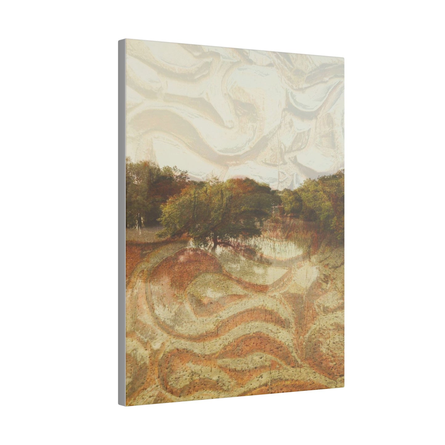 Serene Mangroves Canvas