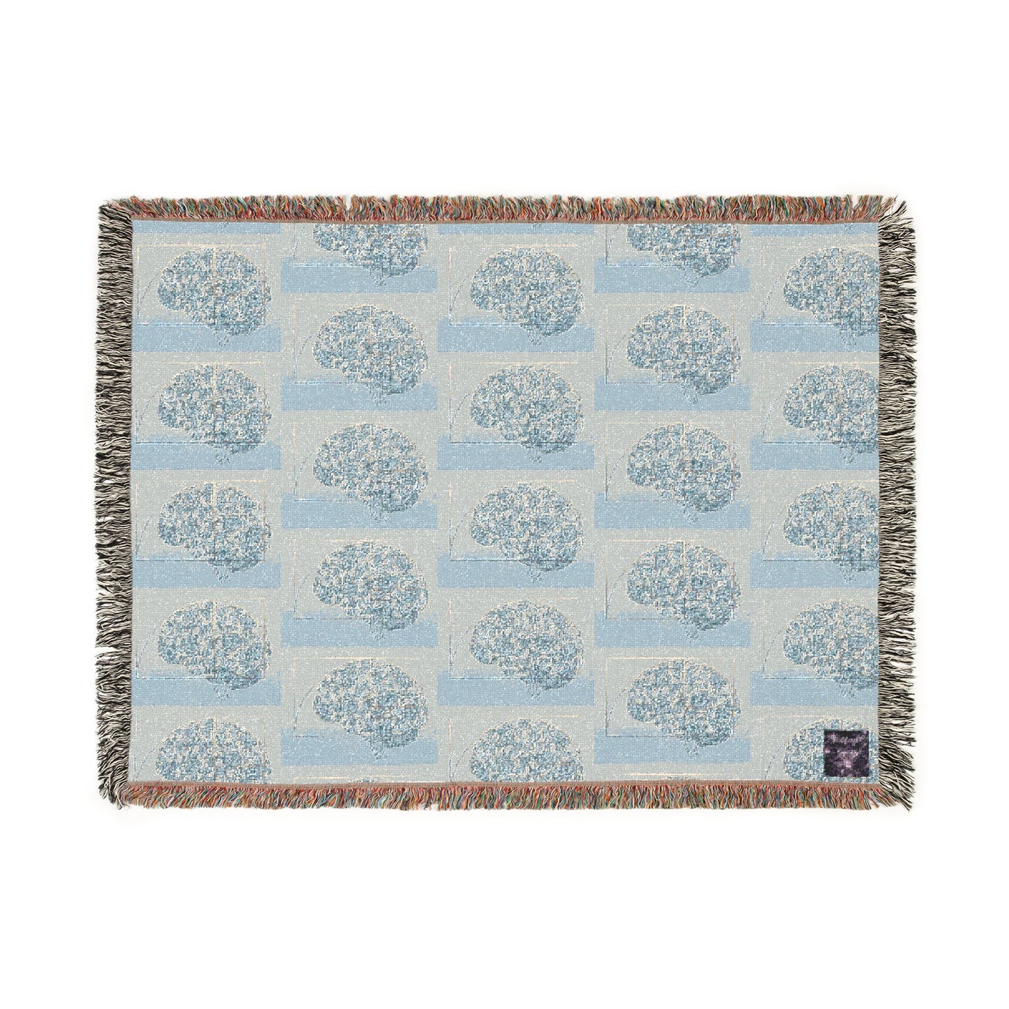 'Beautiful Mind' by Nagihan Seymour 100% Cotton Cozy Blanket