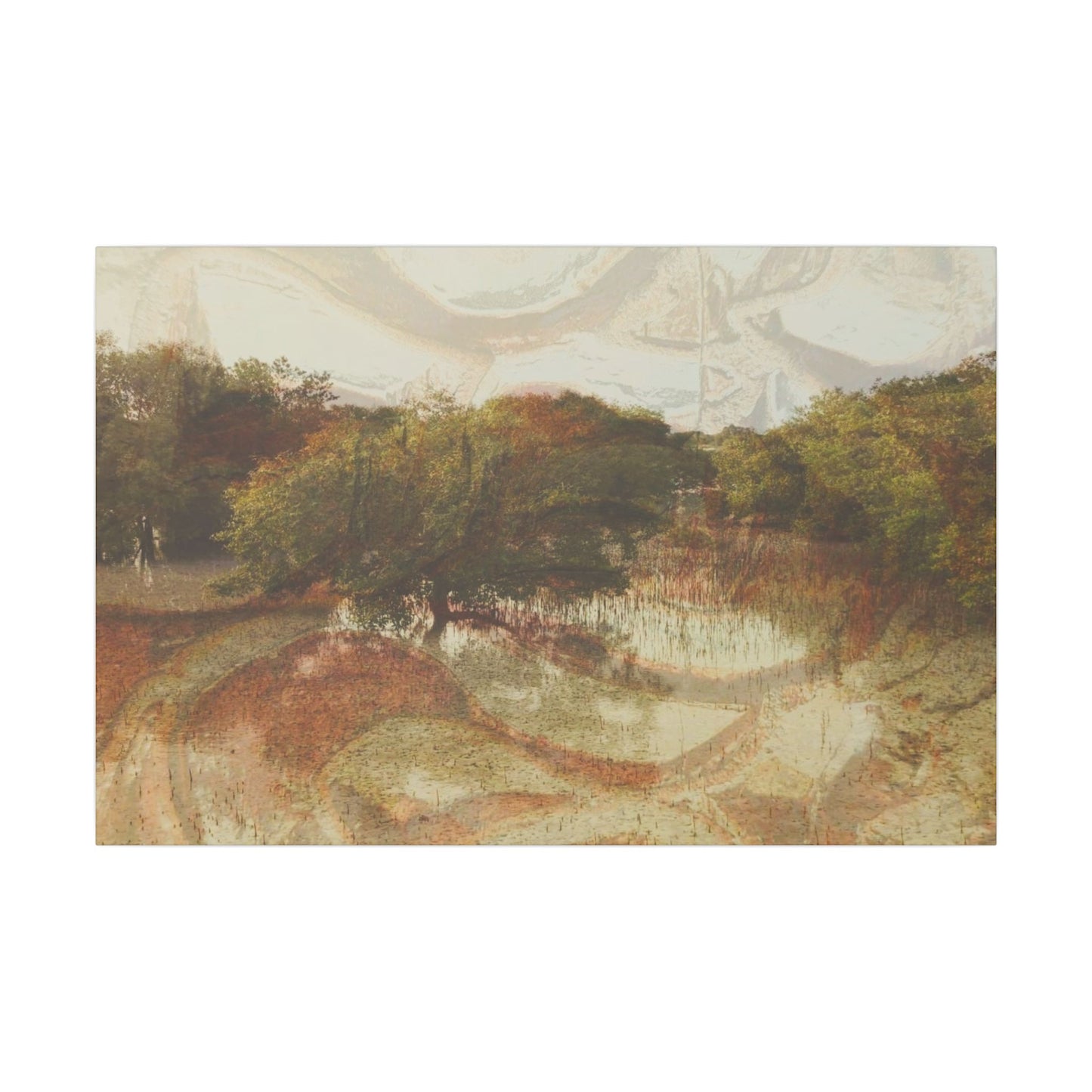 Serene Mangroves Canvas
