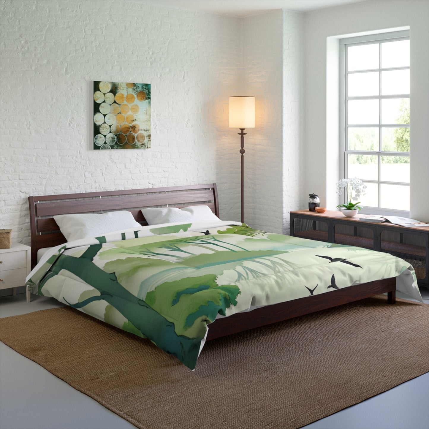 Tree Lake Comforter