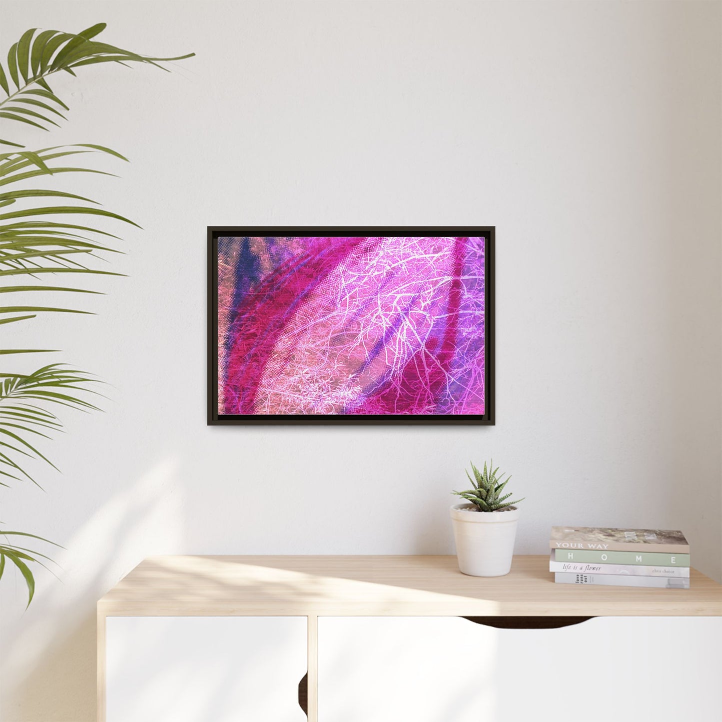 Bloom Framed Canvas Art