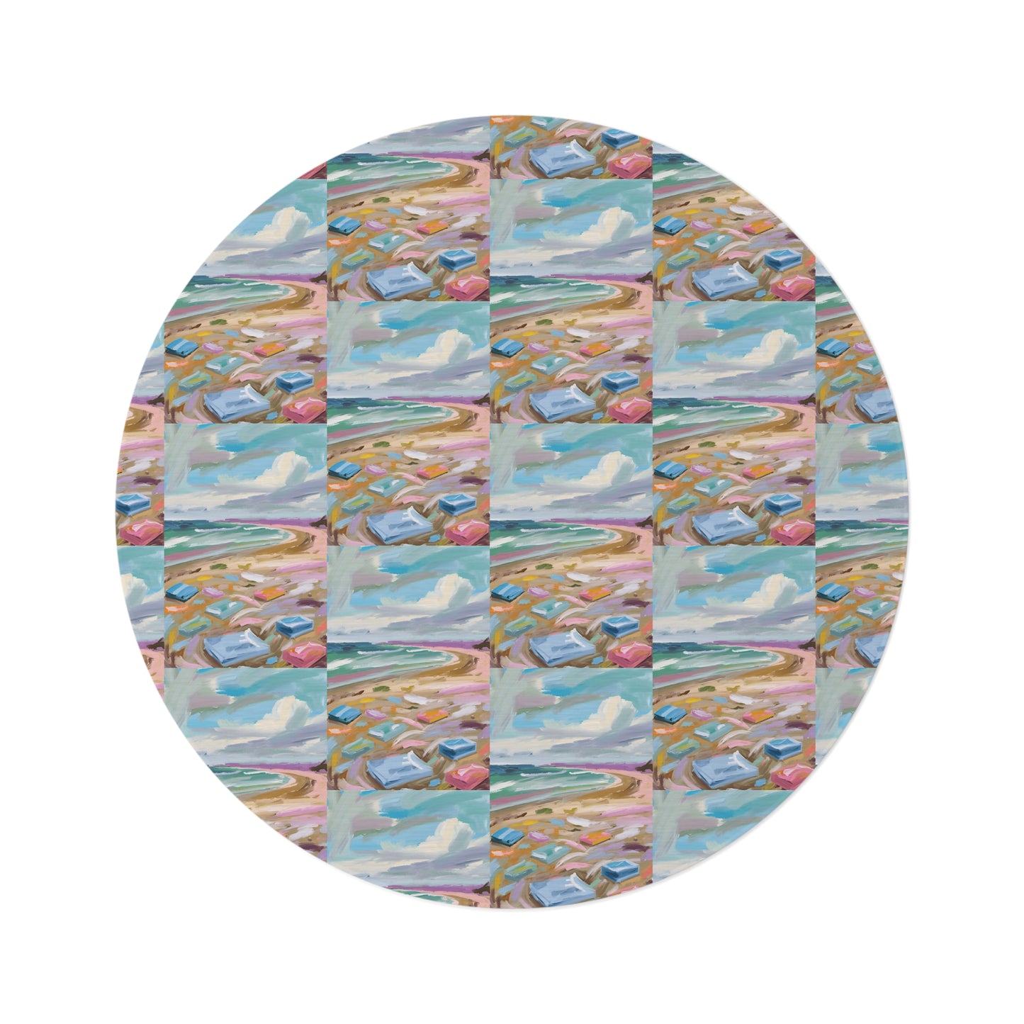 The Beach Round Rug