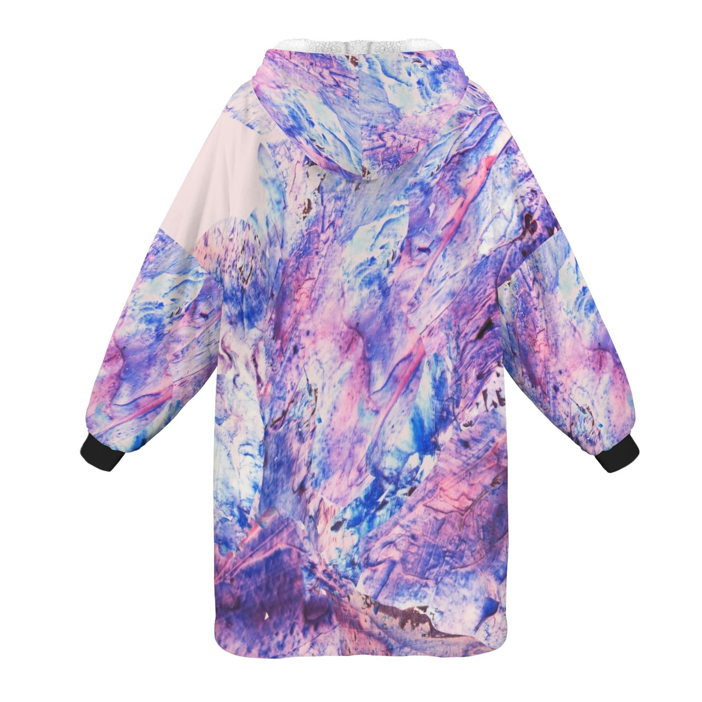 Butterfly by Lu Meng Unisex Blanket Hoodie