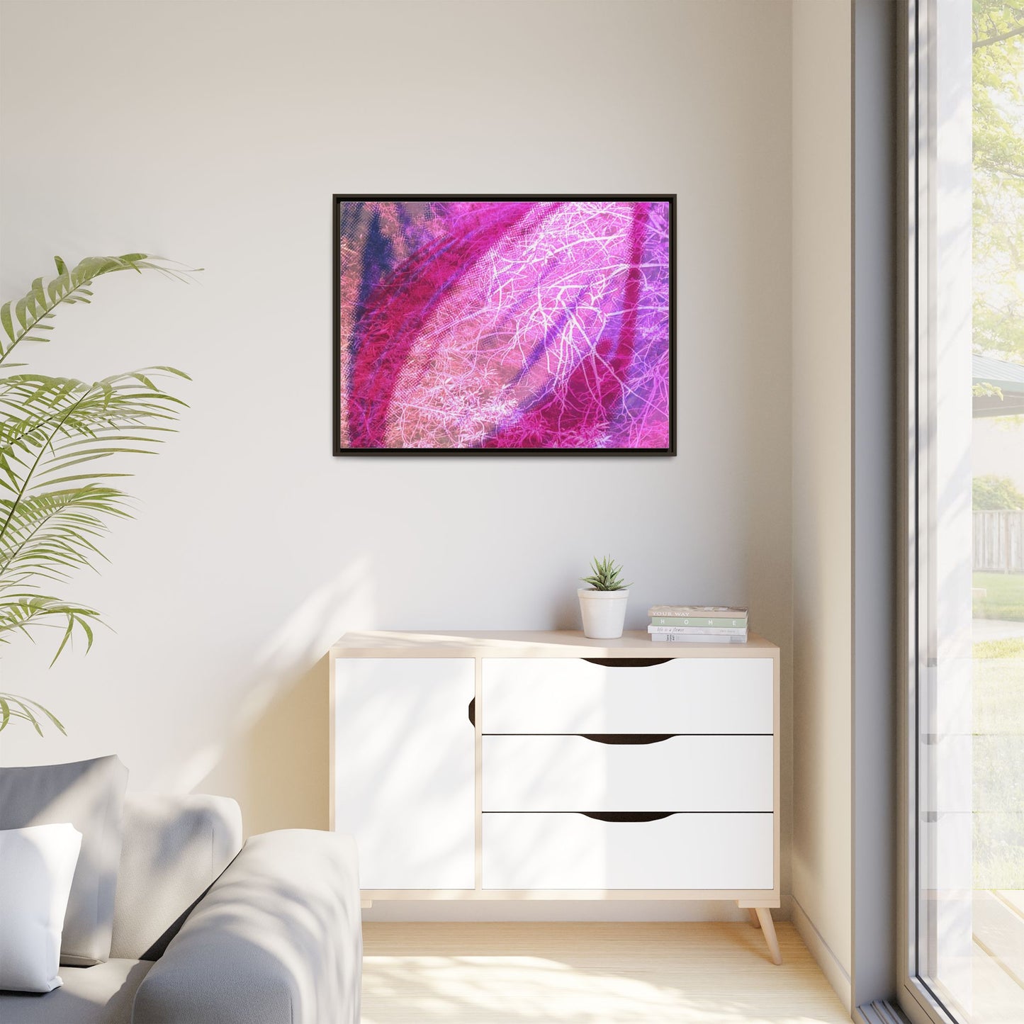 Bloom Framed Canvas Art