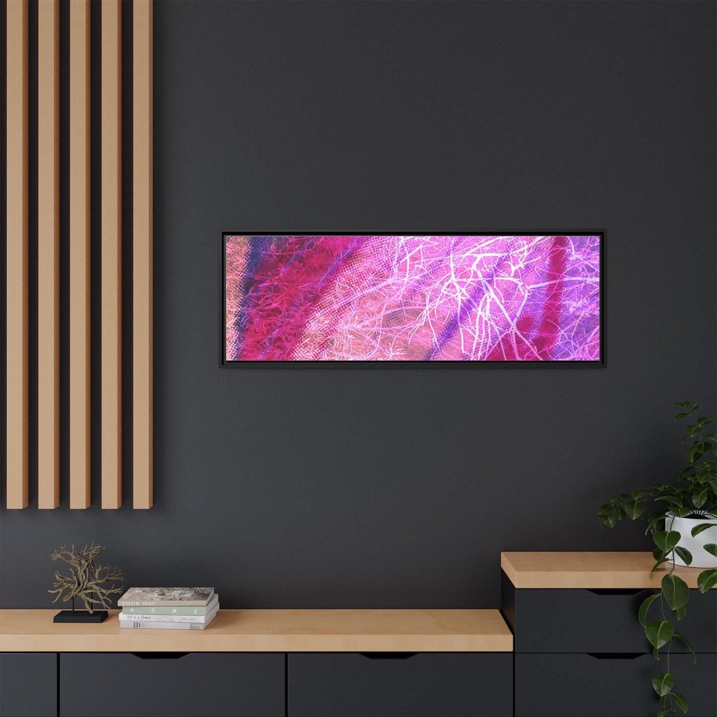 Bloom Framed Canvas Art