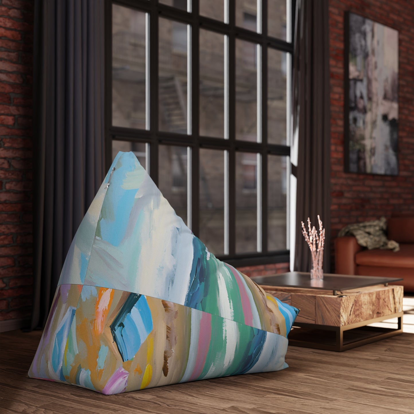 The Beach Bean Bag Chair Cover