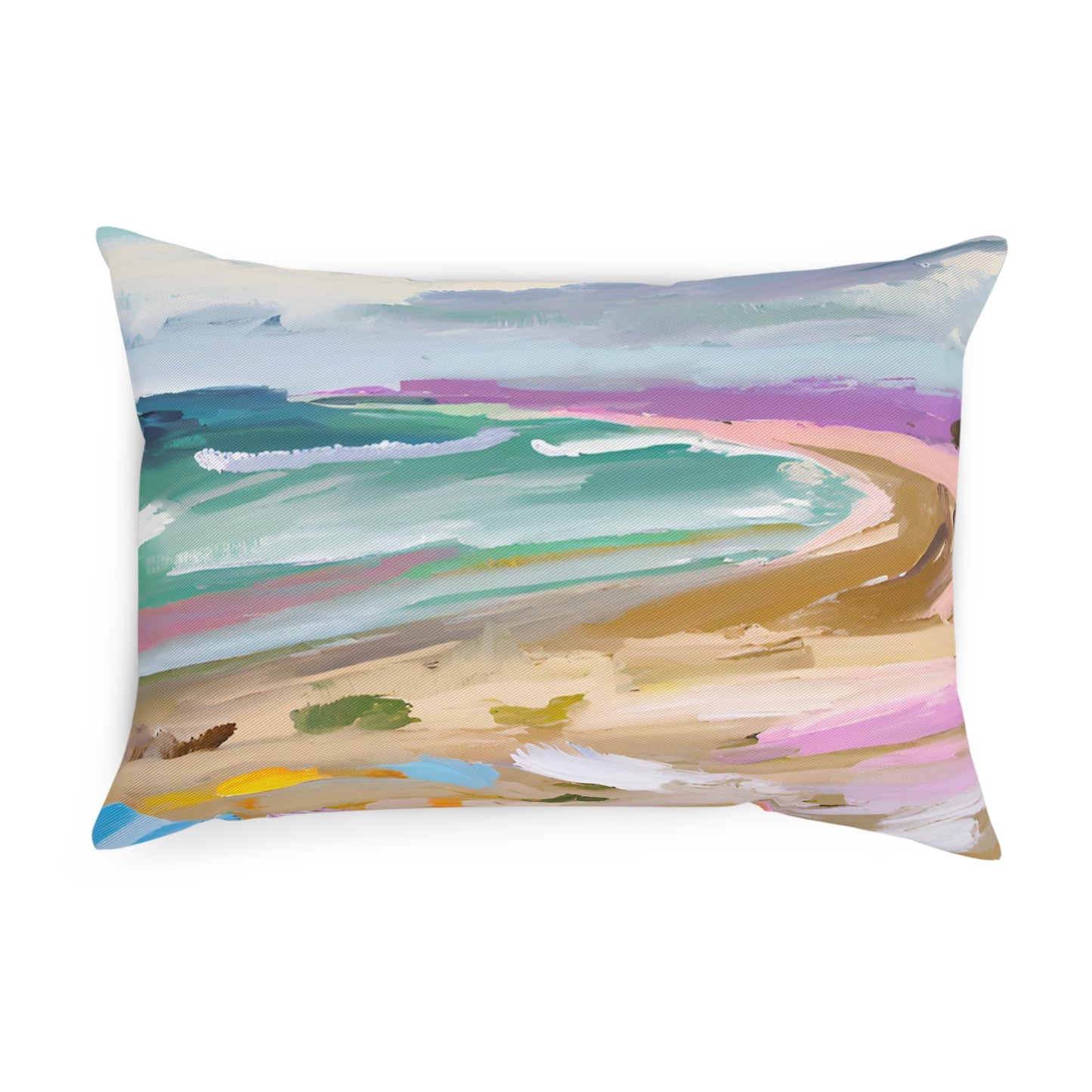 The Beach Eco-Friendly Pillow